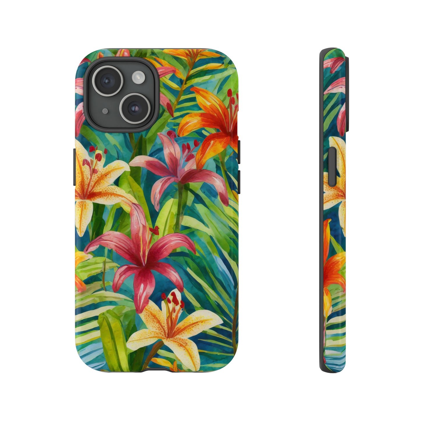 Rainforest Reverie: Jimmy Reefs Tropical Bloom Tough Case