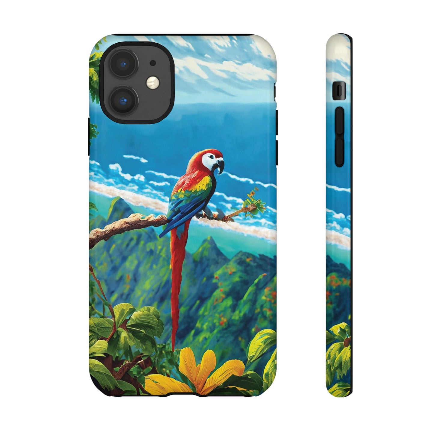Tropical Guardian: Parrot Edition Phone Armor