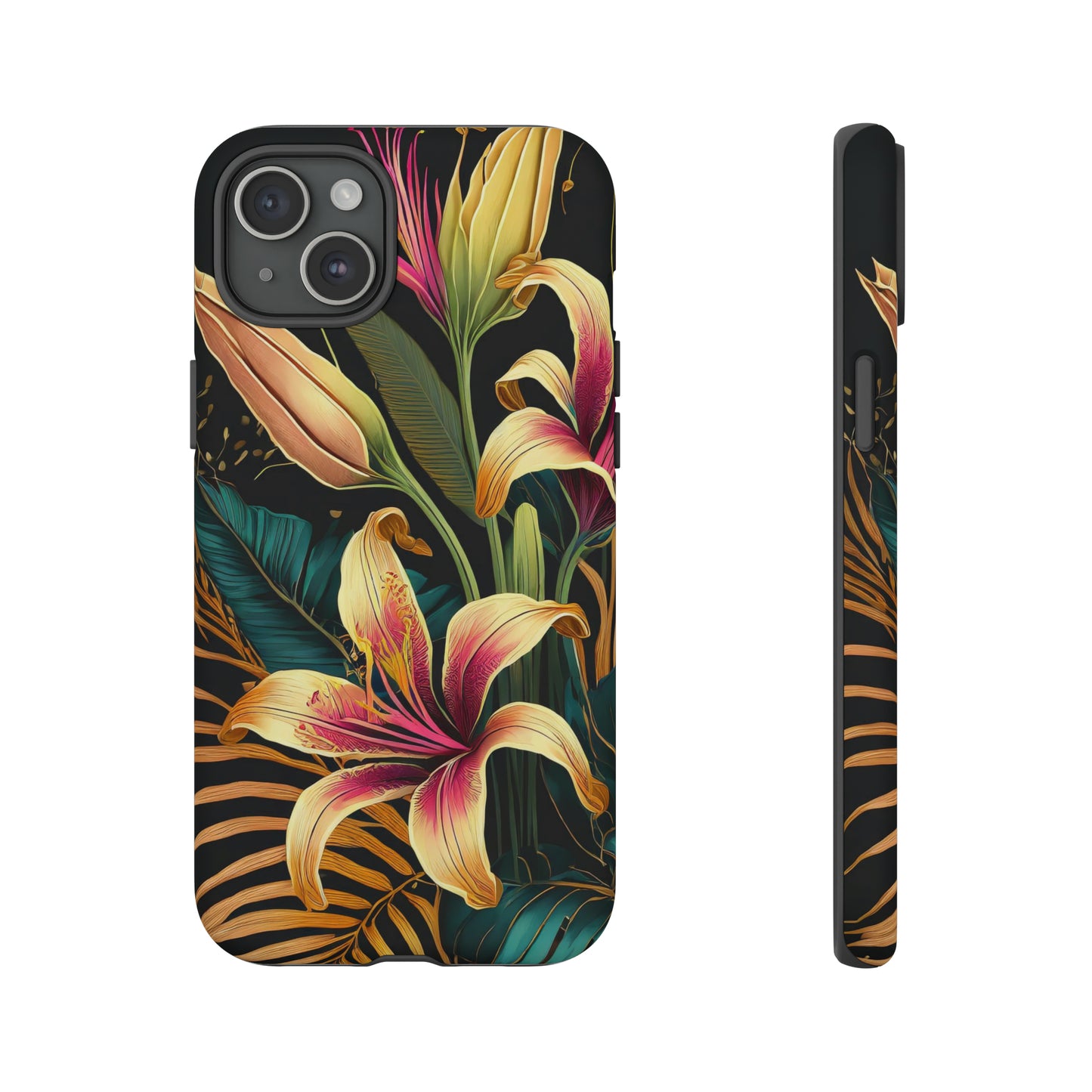 Gilded Blooms: Jimmy Reefs Tropical Elegance Case