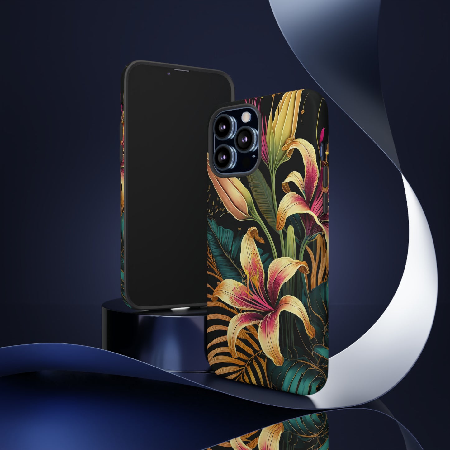 Gilded Blooms: Jimmy Reefs Tropical Elegance Case