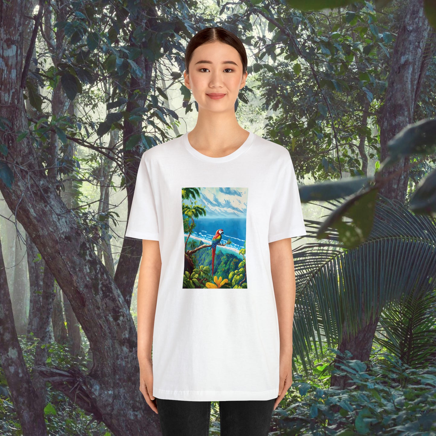 Parrot Panorama: Jimmy Reefs Double Vision Tee