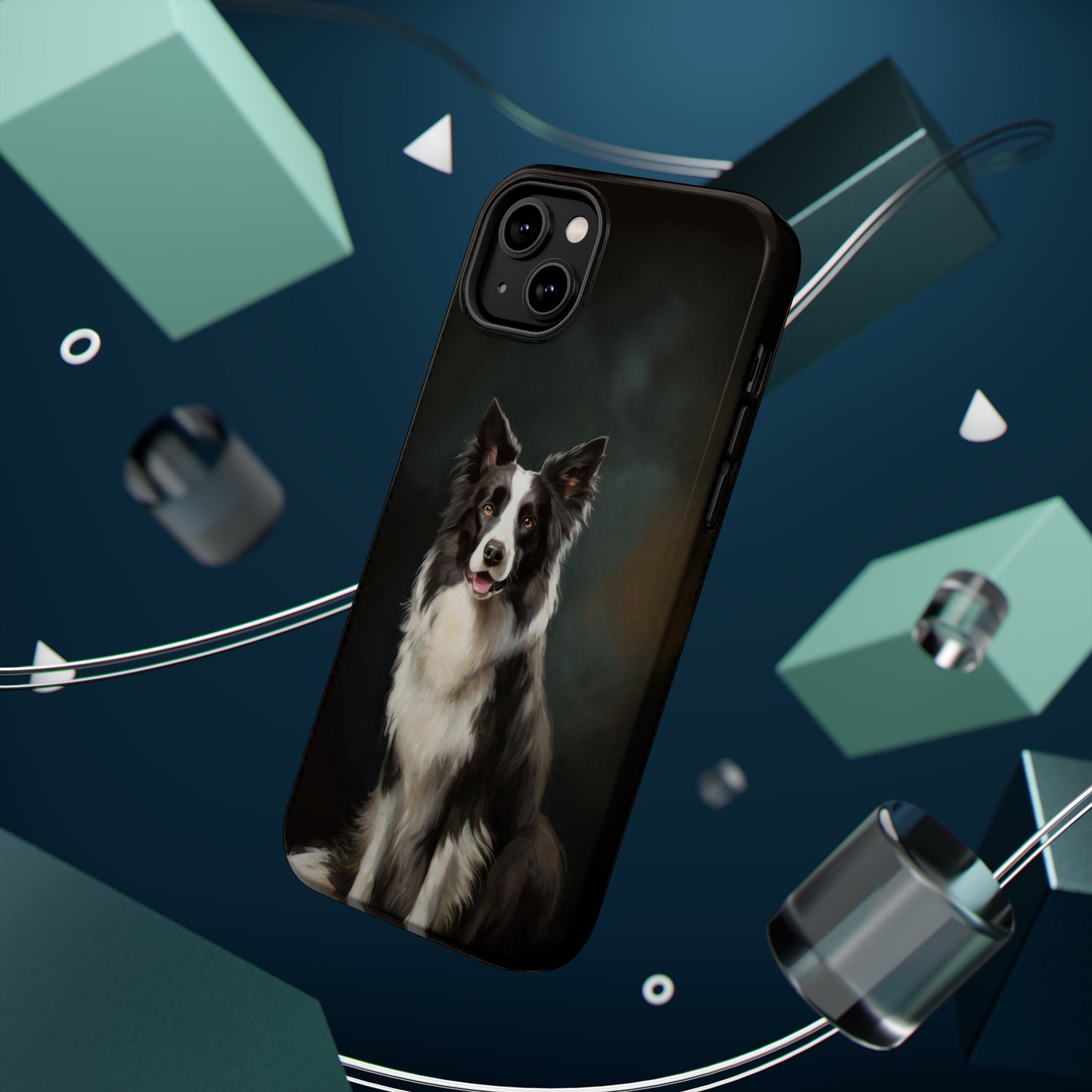 Border Collie Brilliance: Jimmy Reefs Collection β Energetic Edition MagSafe Tough Cases