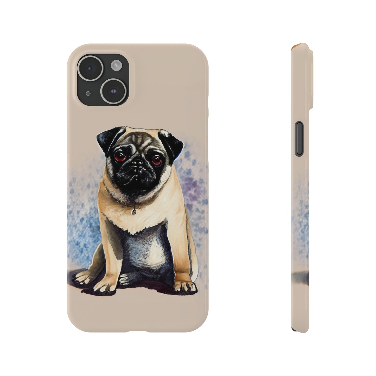Pug Charm: Jimmy Reefs Slim Pug Edition Case
