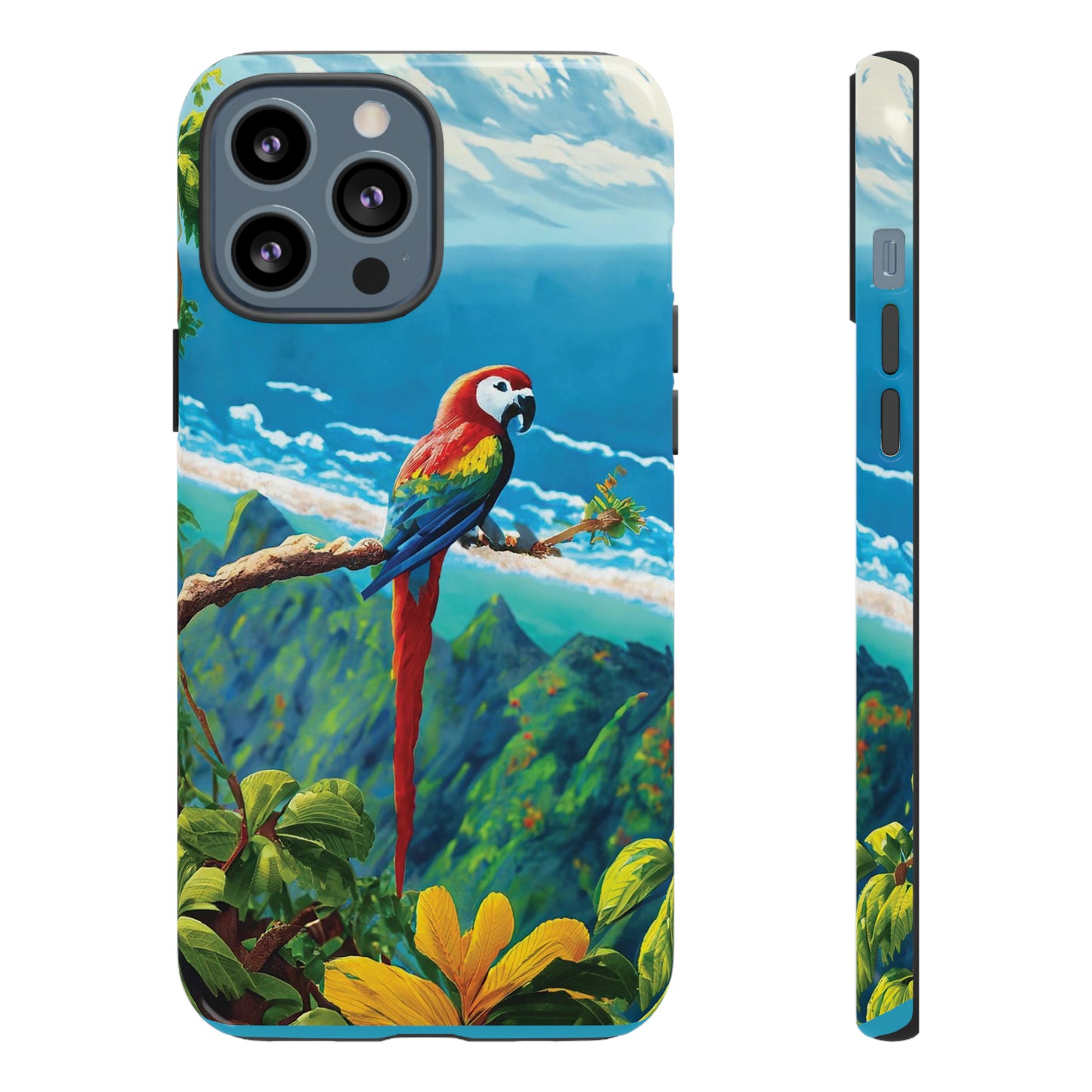 Tropical Guardian: Parrot Edition Phone Armor