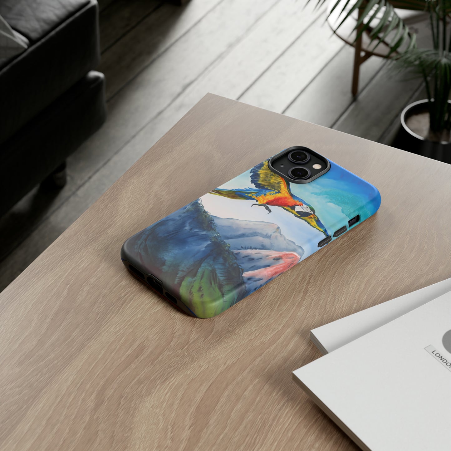 Parrot's Ascent: Jimmy Reefs Mountain Majesty Tough Case