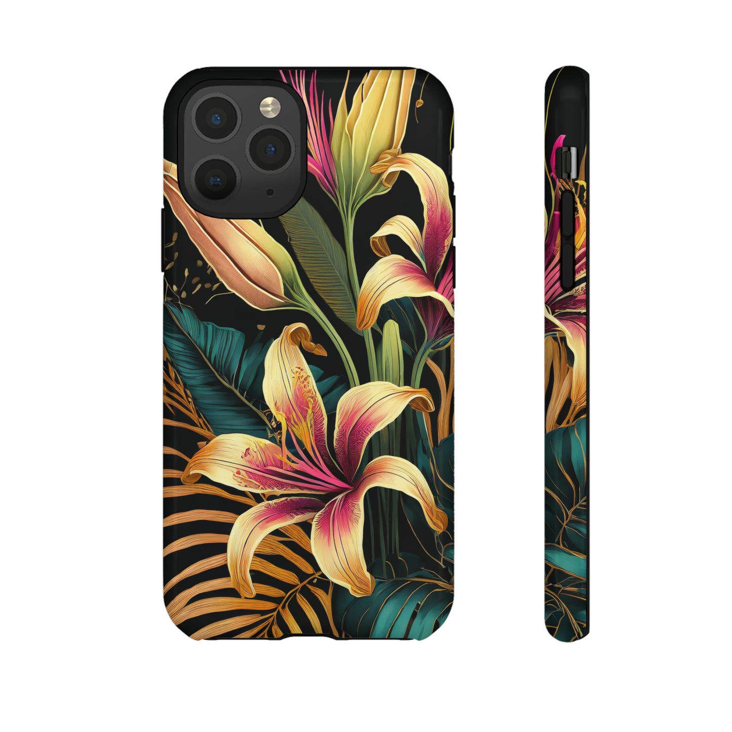 Gilded Blooms: Jimmy Reefs Tropical Elegance Case