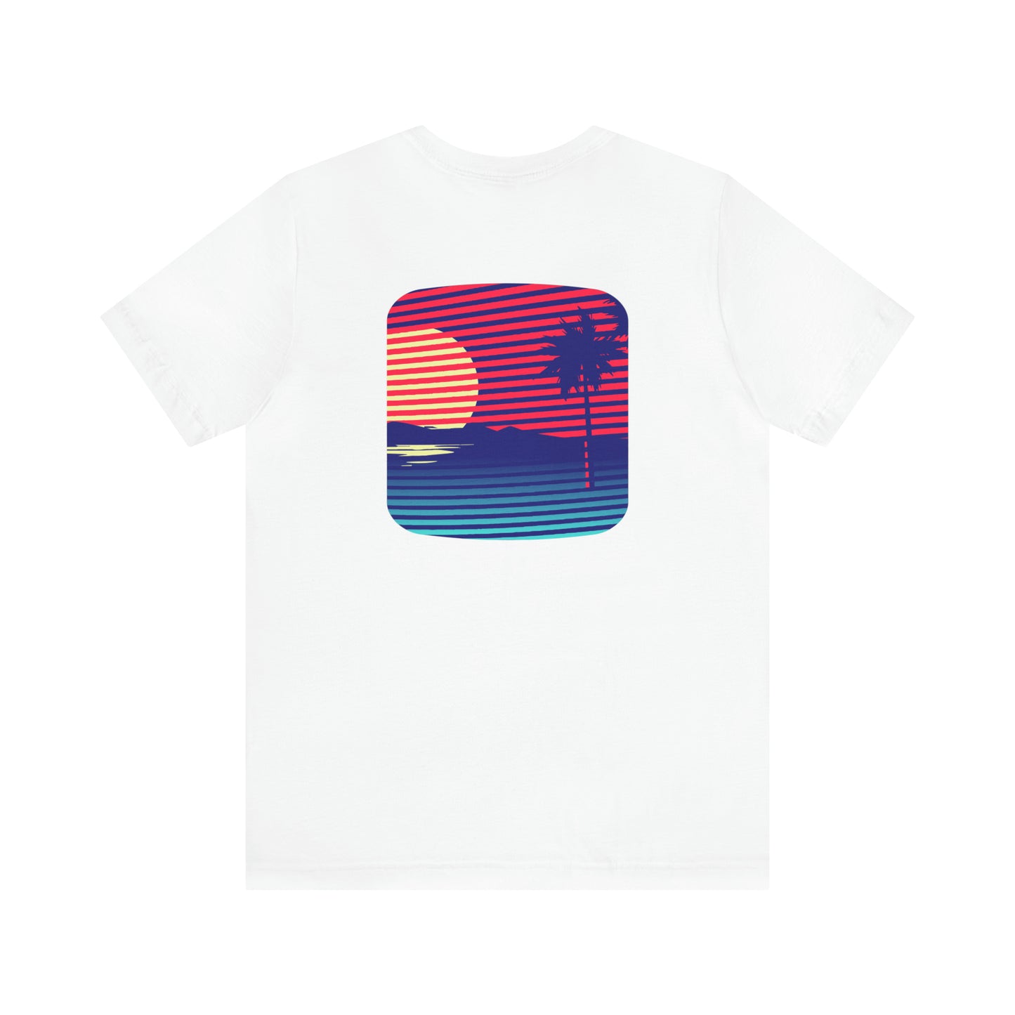Timeless Beach Bliss: Vintage Graphic Collection Short Sleeve Tee