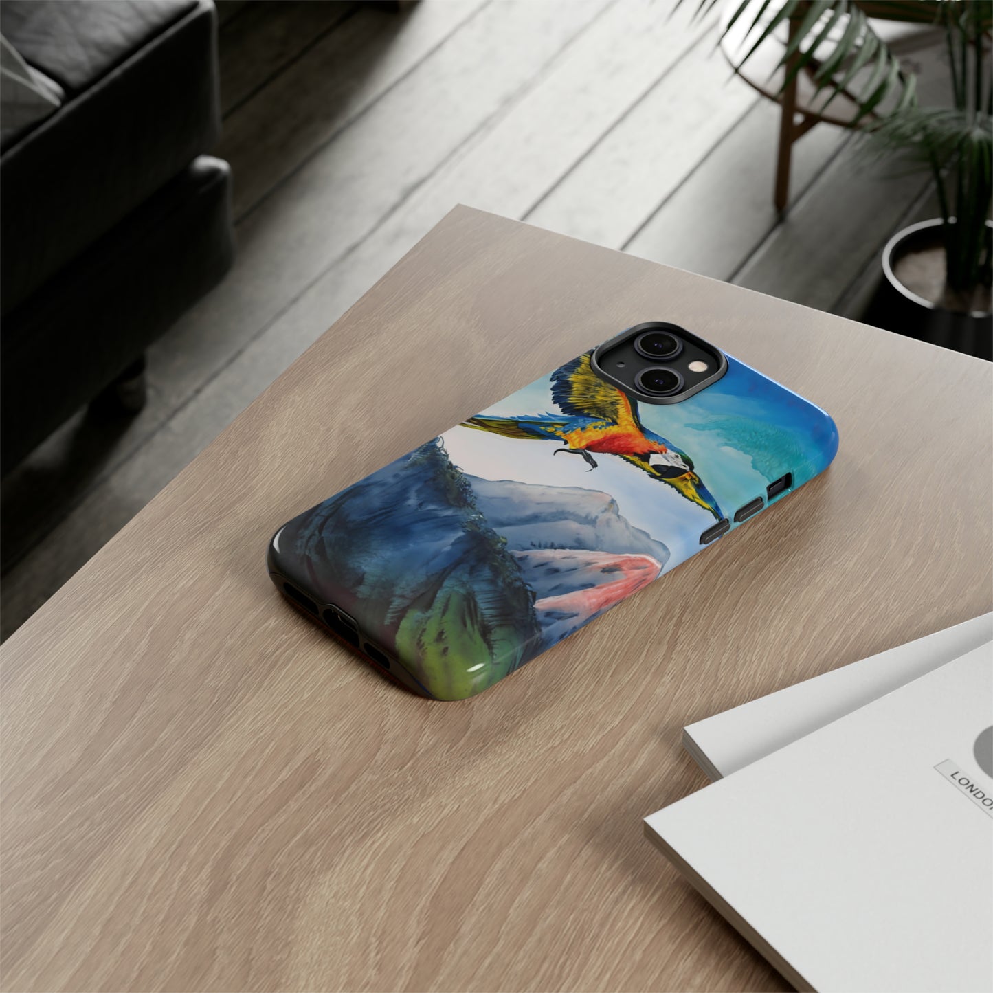 Parrot's Ascent: Jimmy Reefs Mountain Majesty Tough Case