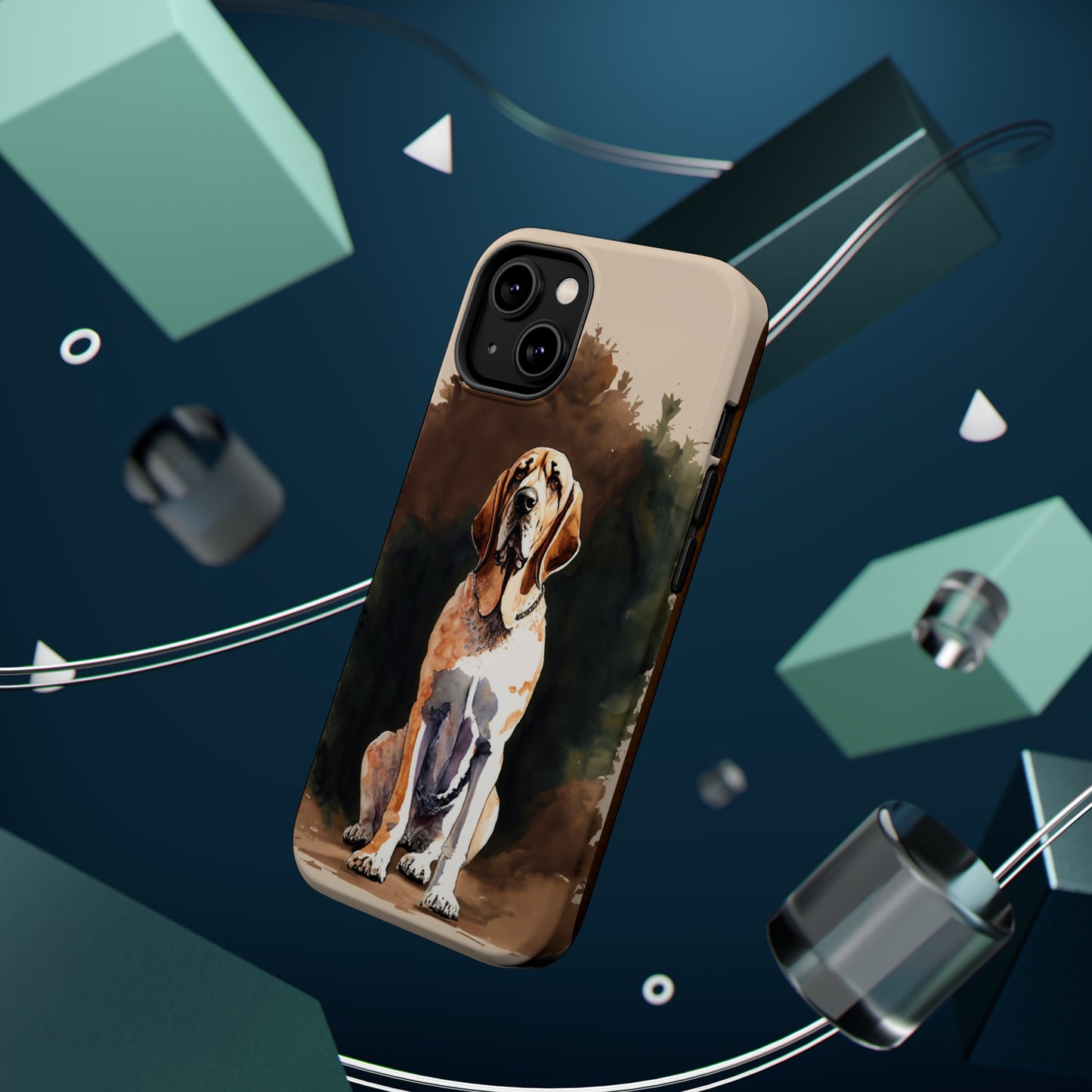 Bloodhound Pursuit: Jimmy Reefs Hunter's Instinct Magsafe Phone Case