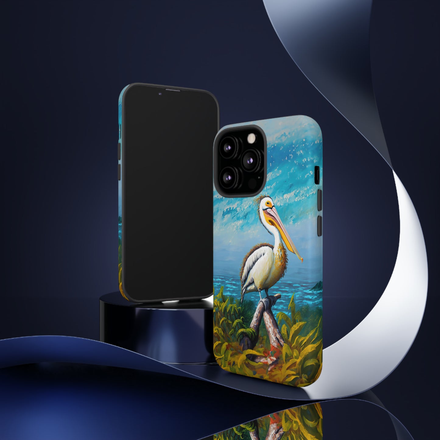 Nature's Guardian: Pelican Edition Tough Phone Case