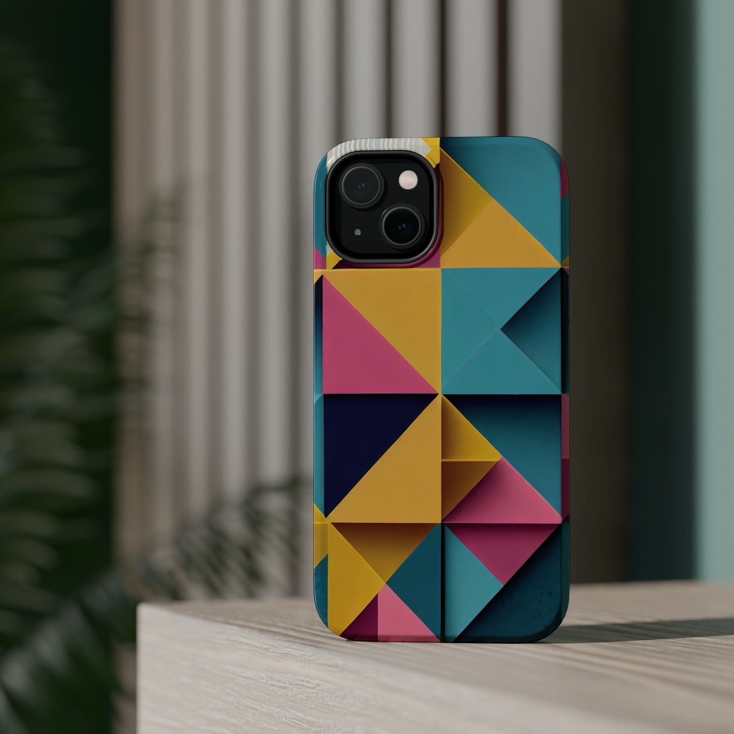 Retro Futura Chic: Jimmy Reefs Timeless Magsafe Phone Case