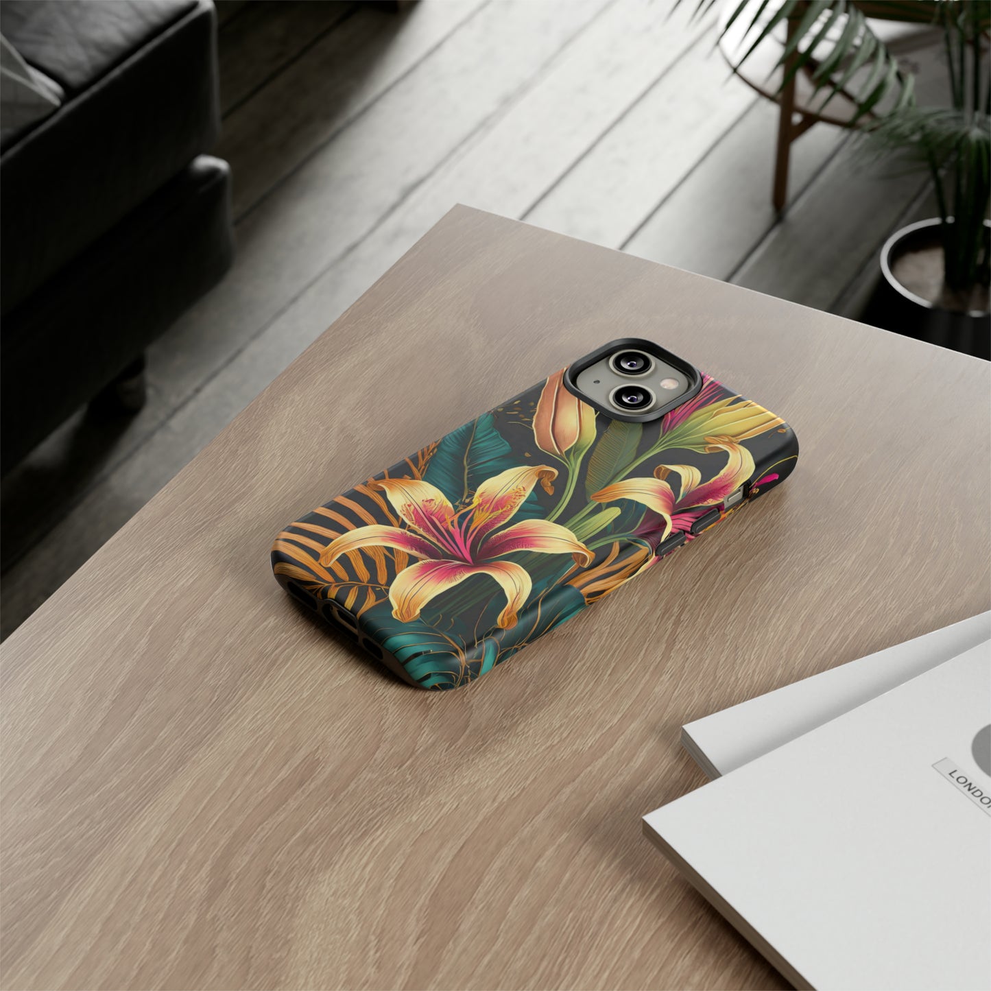 Gilded Blooms: Jimmy Reefs Tropical Elegance Case