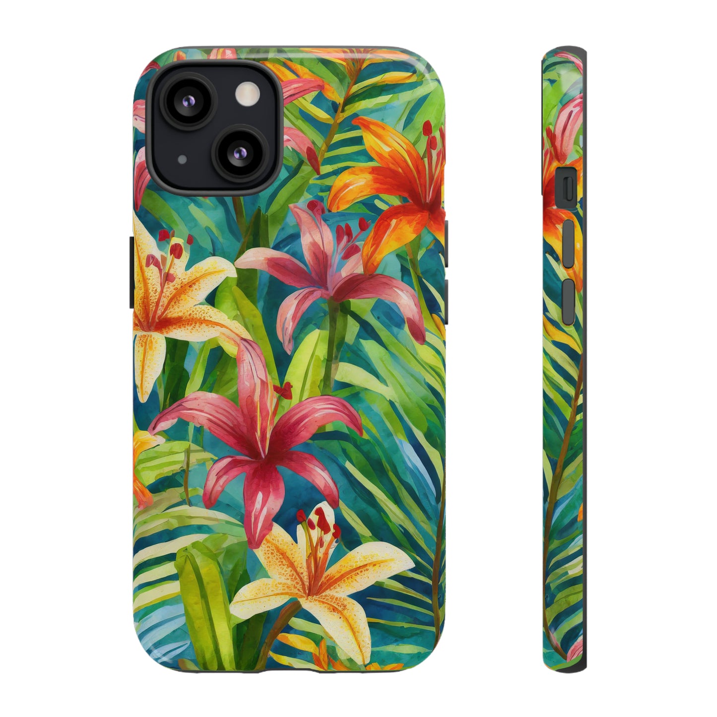 Rainforest Reverie: Jimmy Reefs Tropical Bloom Tough Case