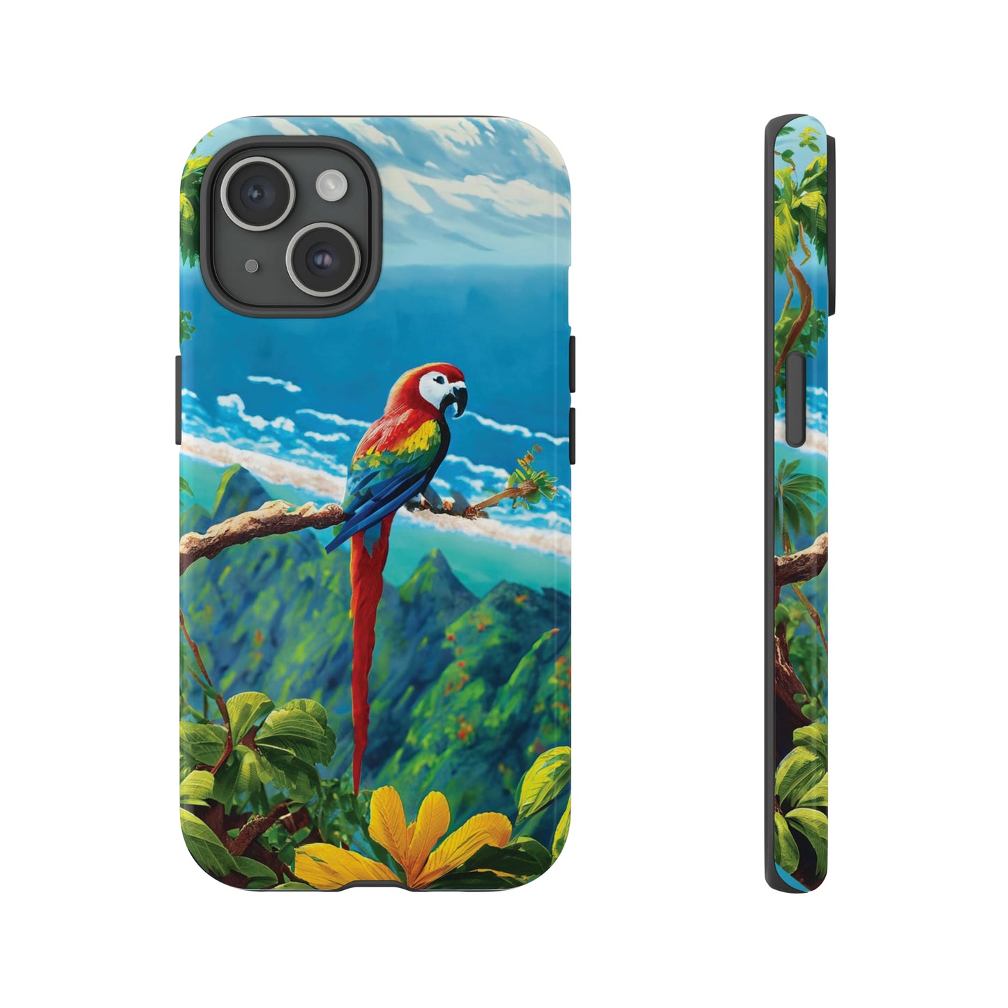 Tropical Guardian: Parrot Edition Phone Armor