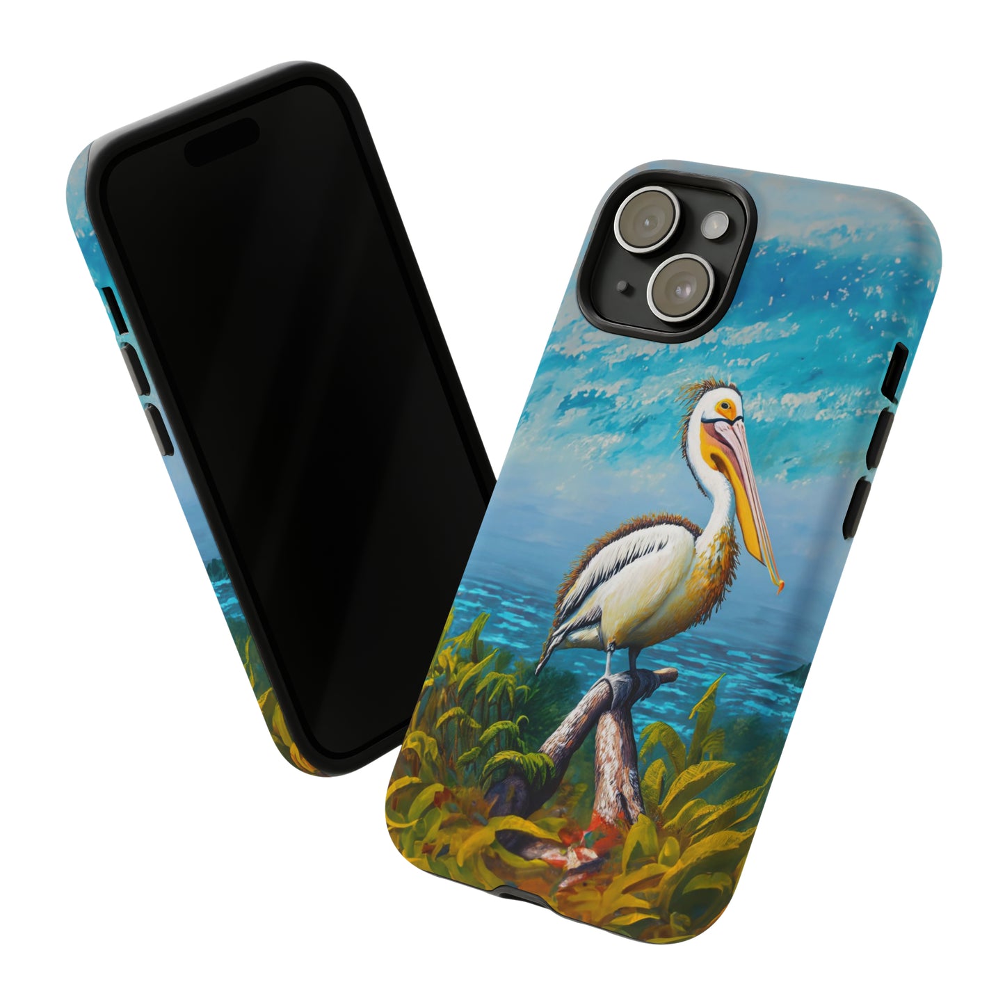 Nature's Guardian: Pelican Edition Tough Phone Case