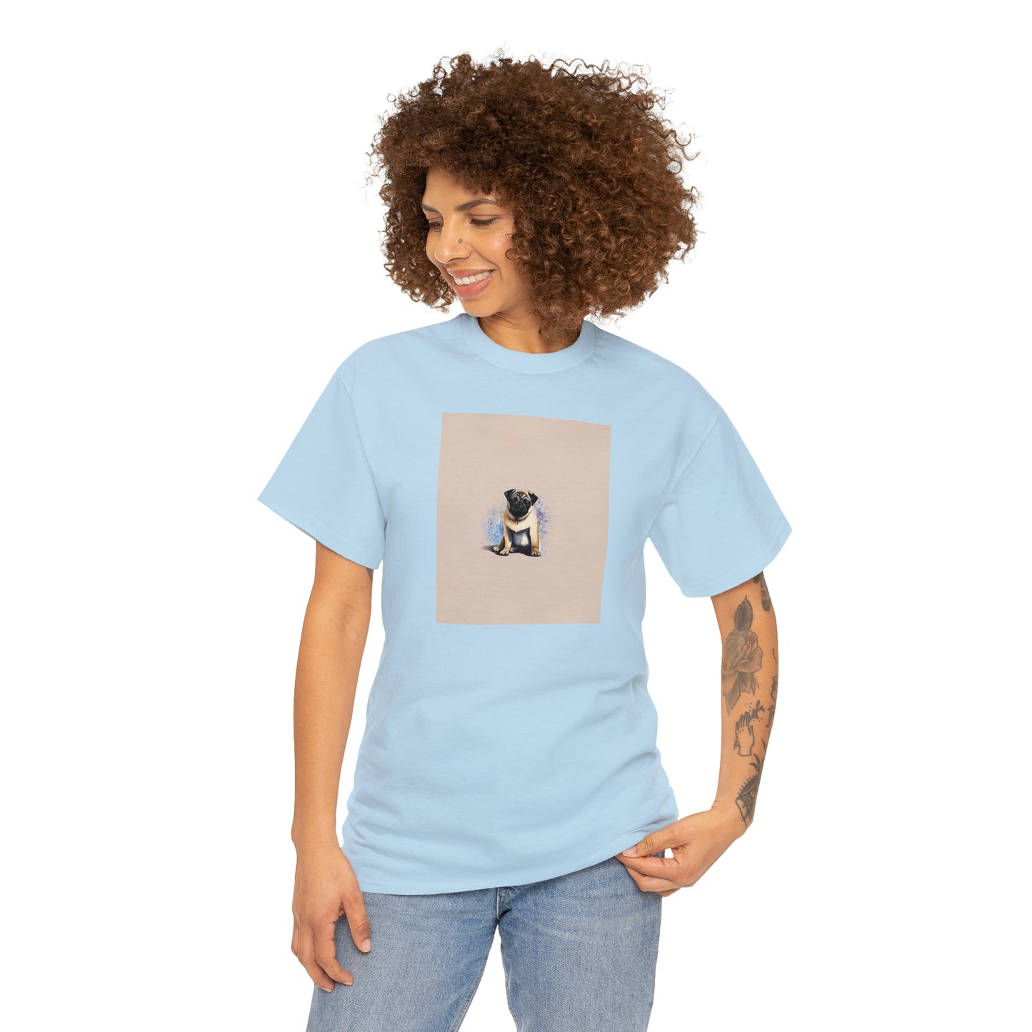 Pug Pals: Jimmy Reefs' Best Friend Tribute Heavy Cotton Tee