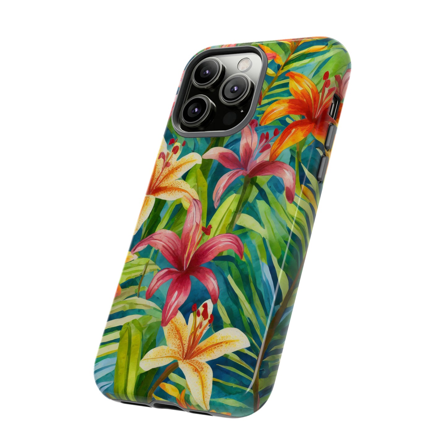 Rainforest Reverie: Jimmy Reefs Tropical Bloom Tough Case