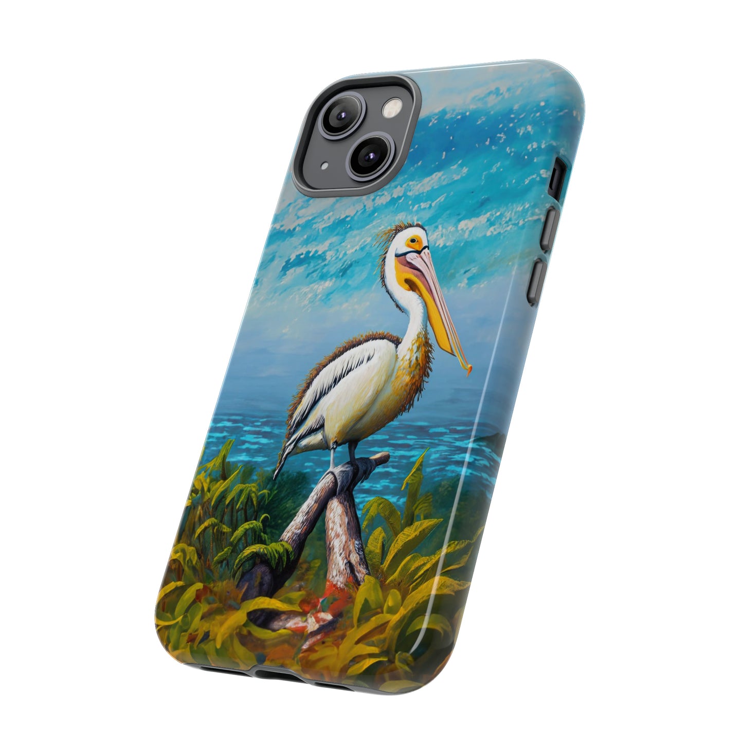 Nature's Guardian: Pelican Edition Tough Phone Case