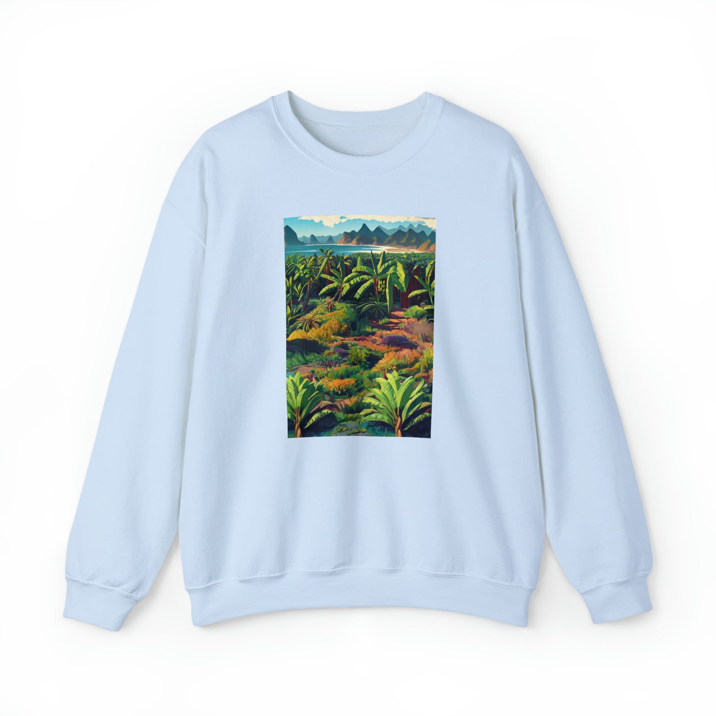 Tropicana Harvest: Banana Plantation Edition Unisex Heavy Blend™ Crewneck Sweatshirt