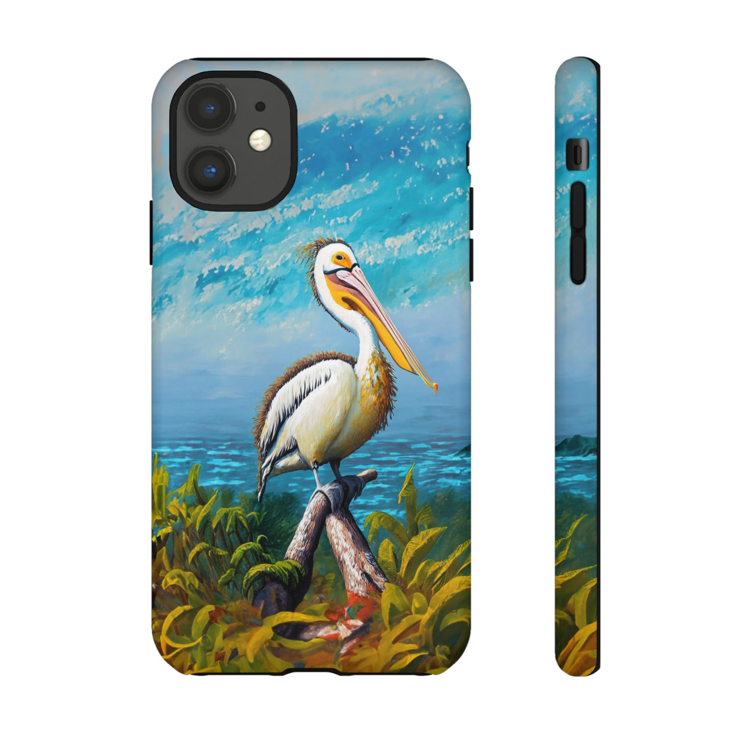 Nature's Guardian: Pelican Edition Tough Phone Case