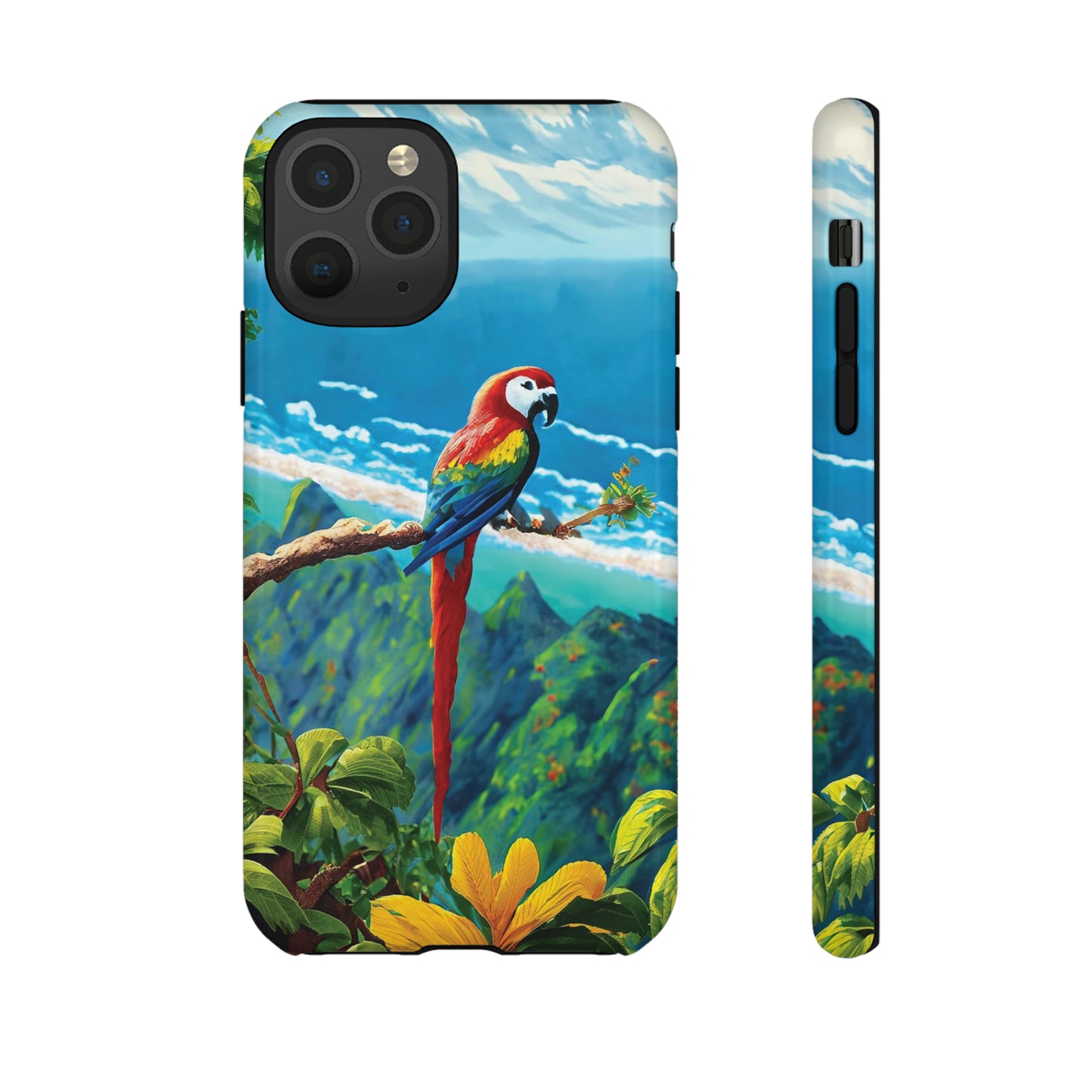 Tropical Guardian: Parrot Edition Phone Armor