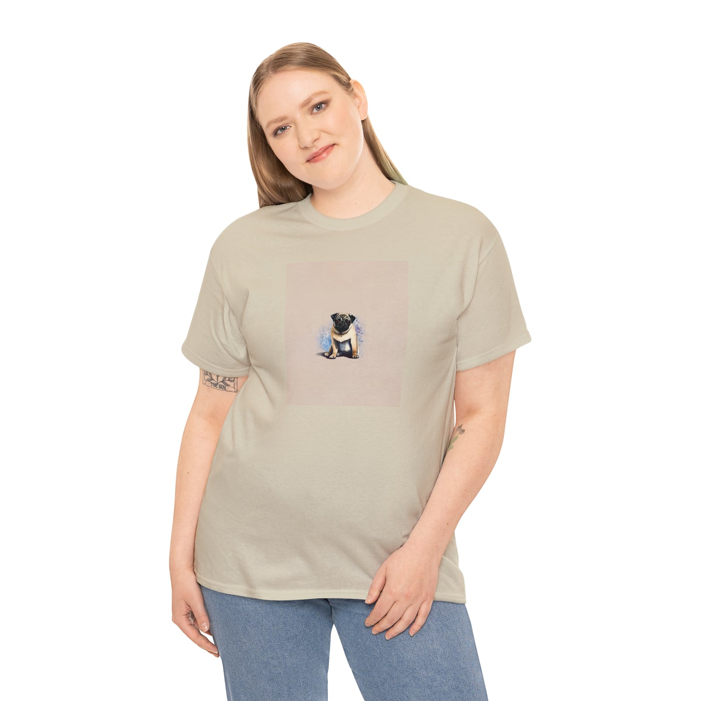 Pug Pals: Jimmy Reefs' Best Friend Tribute Heavy Cotton Tee