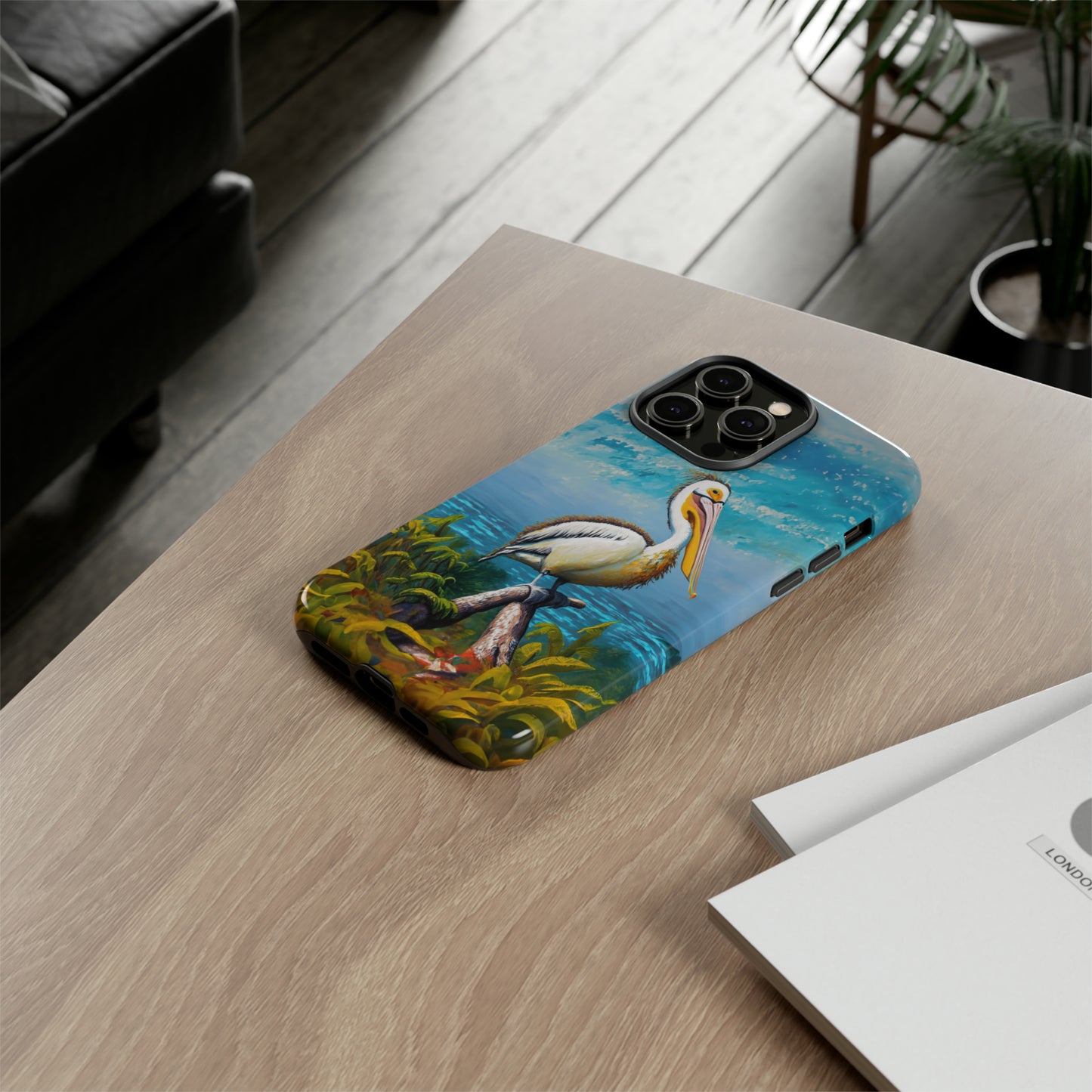 Nature's Guardian: Pelican Edition Tough Phone Case