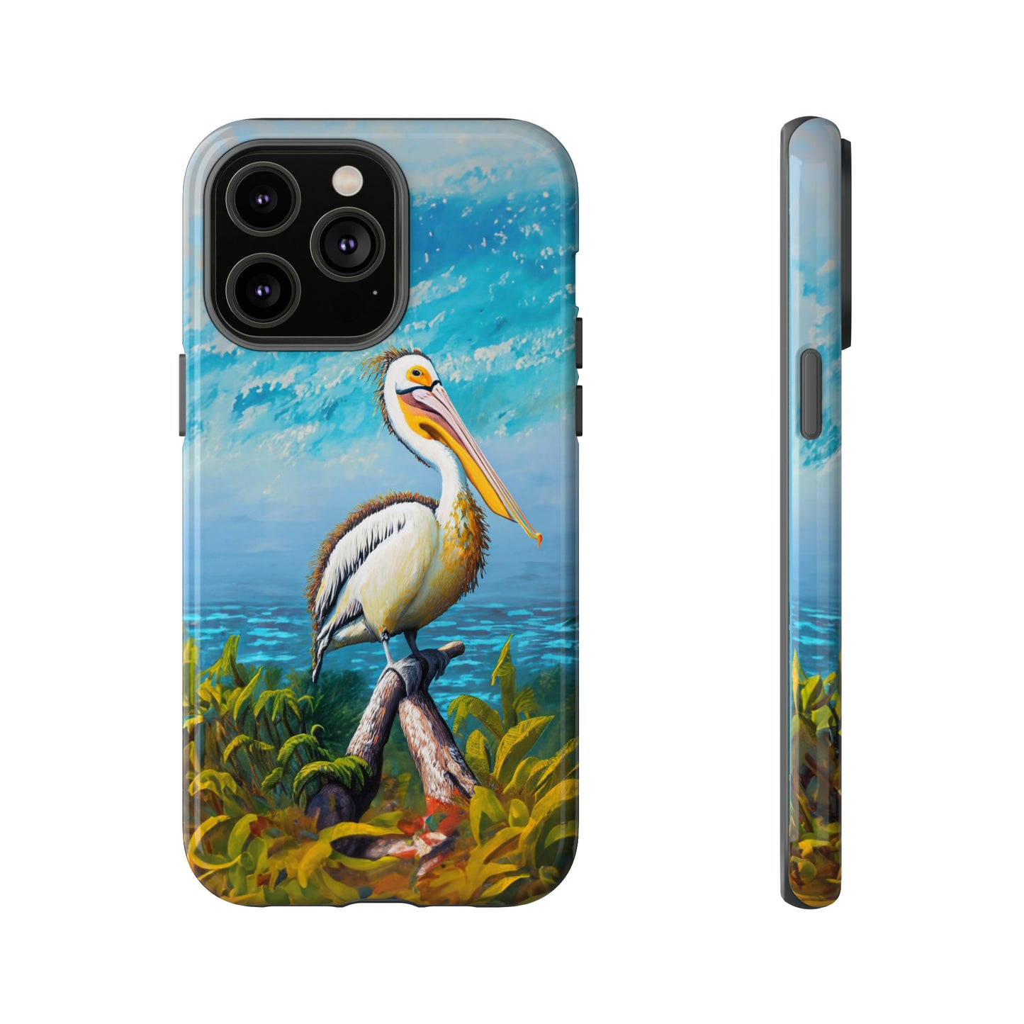 Nature's Guardian: Pelican Edition Tough Phone Case