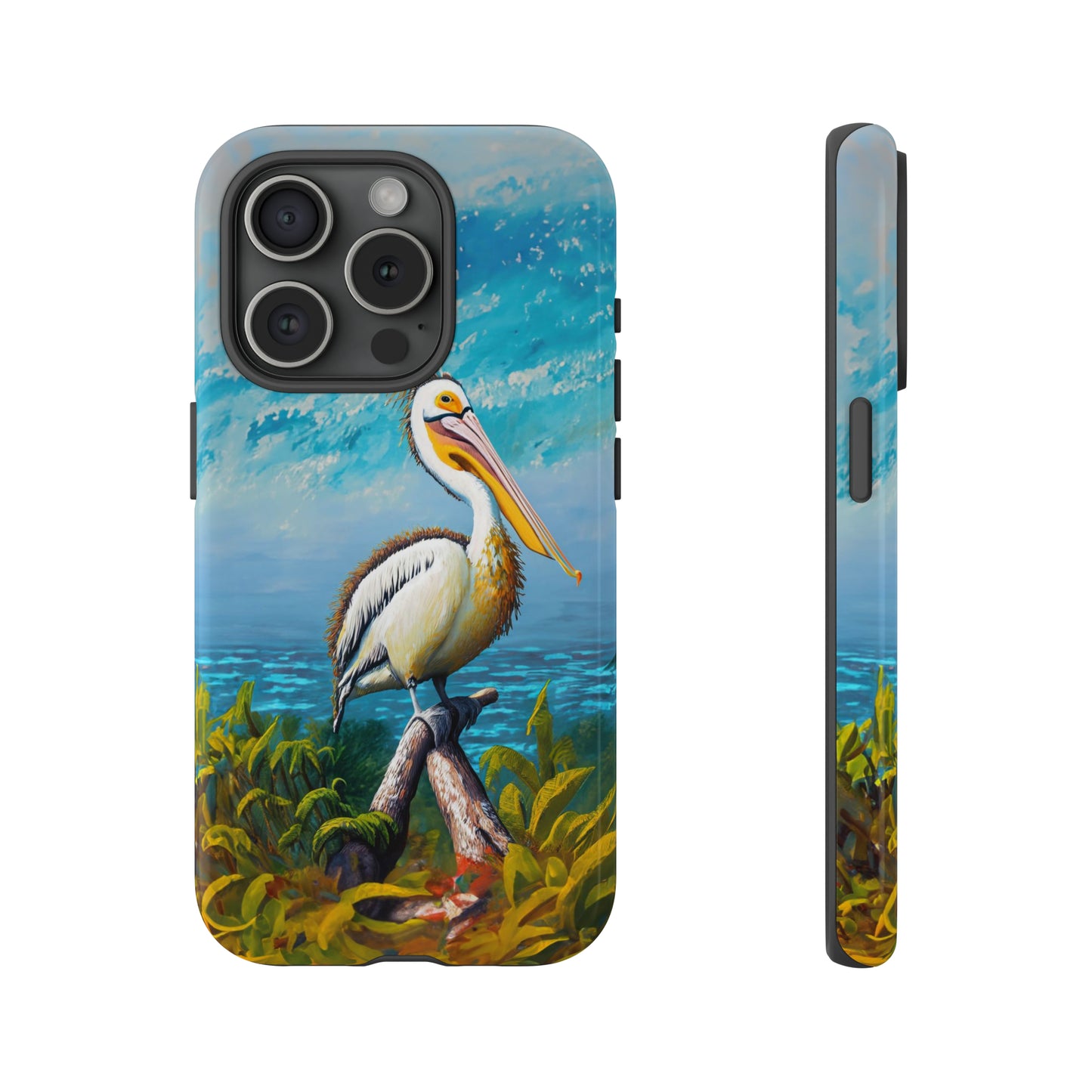 Nature's Guardian: Pelican Edition Tough Phone Case
