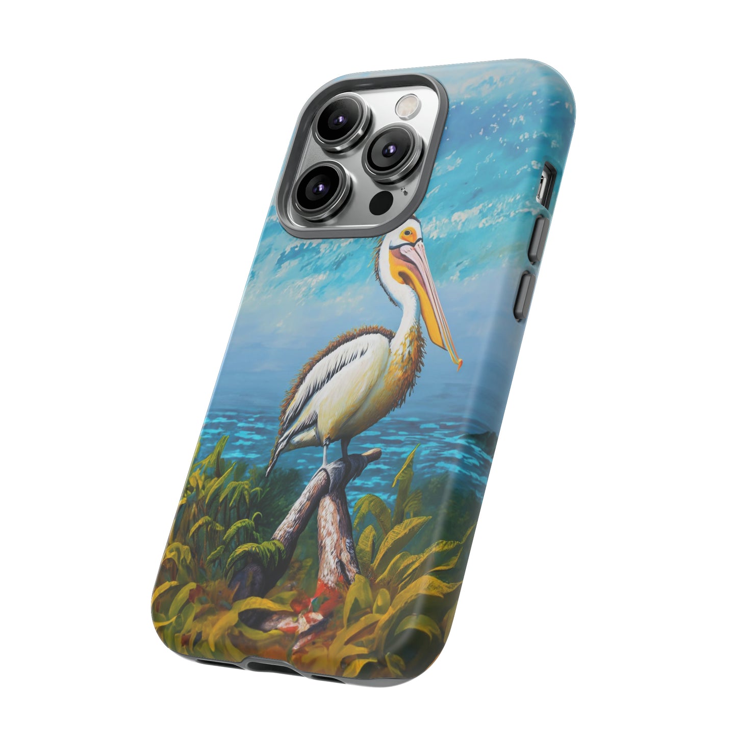 Nature's Guardian: Pelican Edition Tough Phone Case