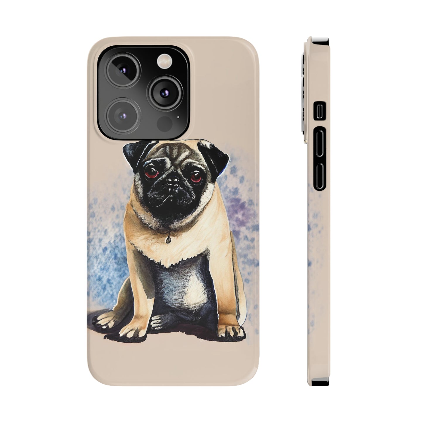 Pug Charm: Jimmy Reefs Slim Pug Edition Case