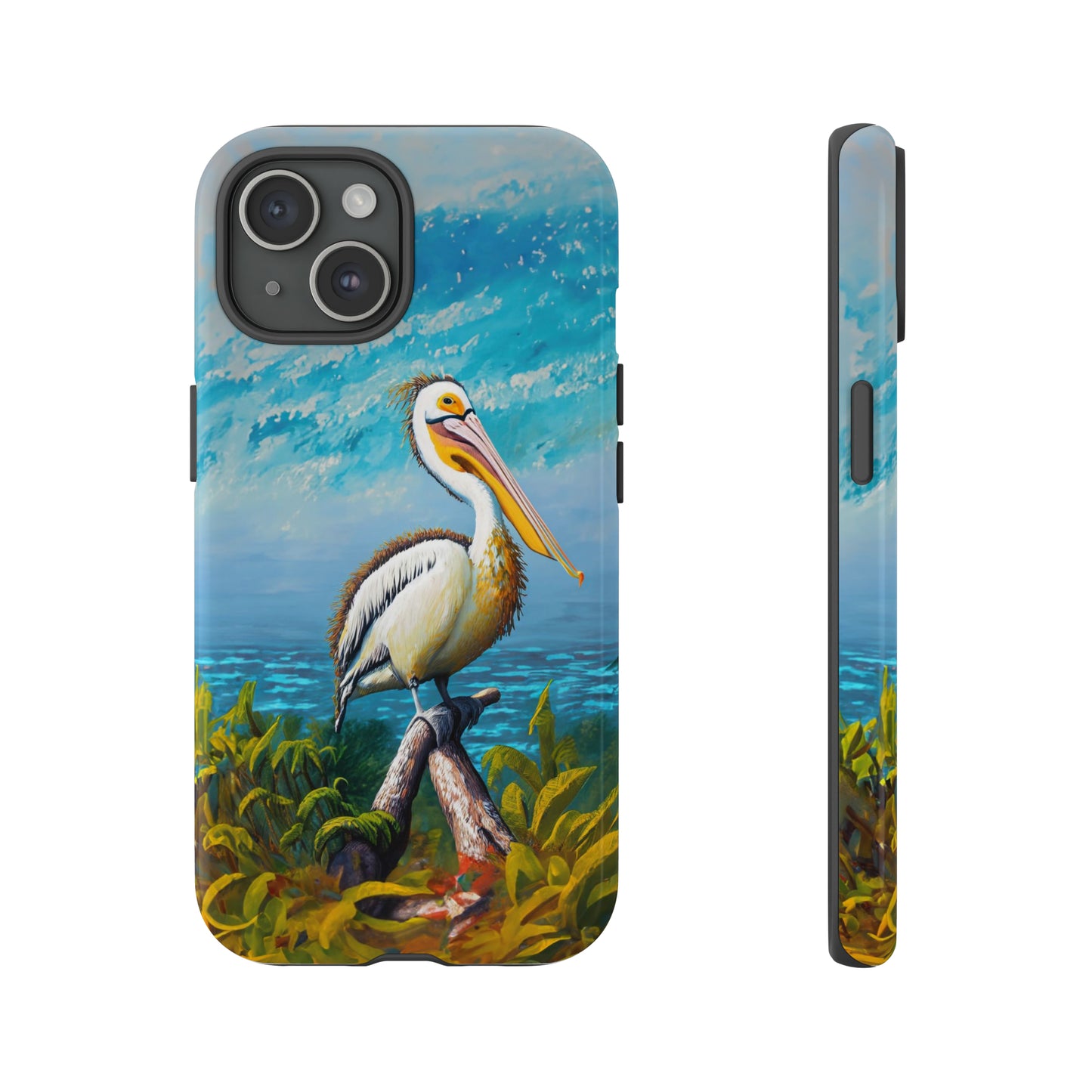 Nature's Guardian: Pelican Edition Tough Phone Case