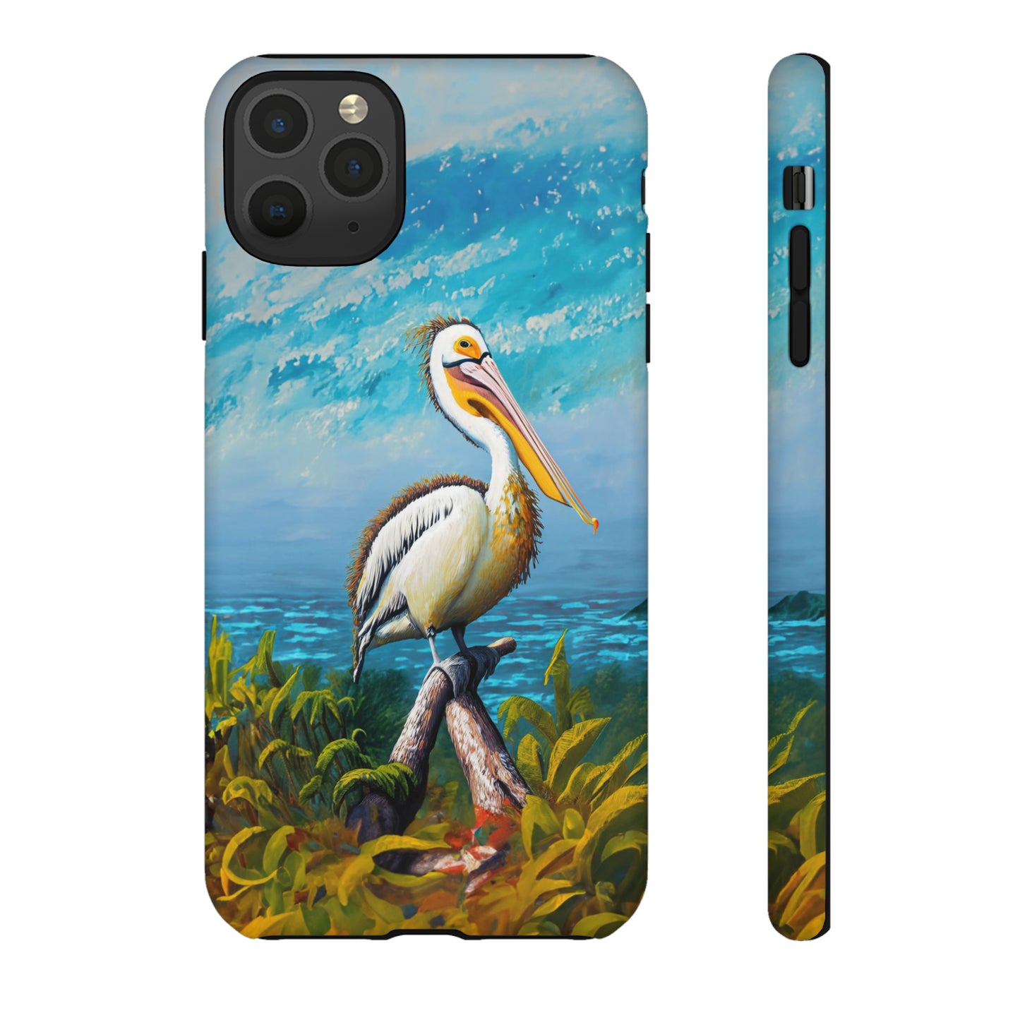 Nature's Guardian: Pelican Edition Tough Phone Case