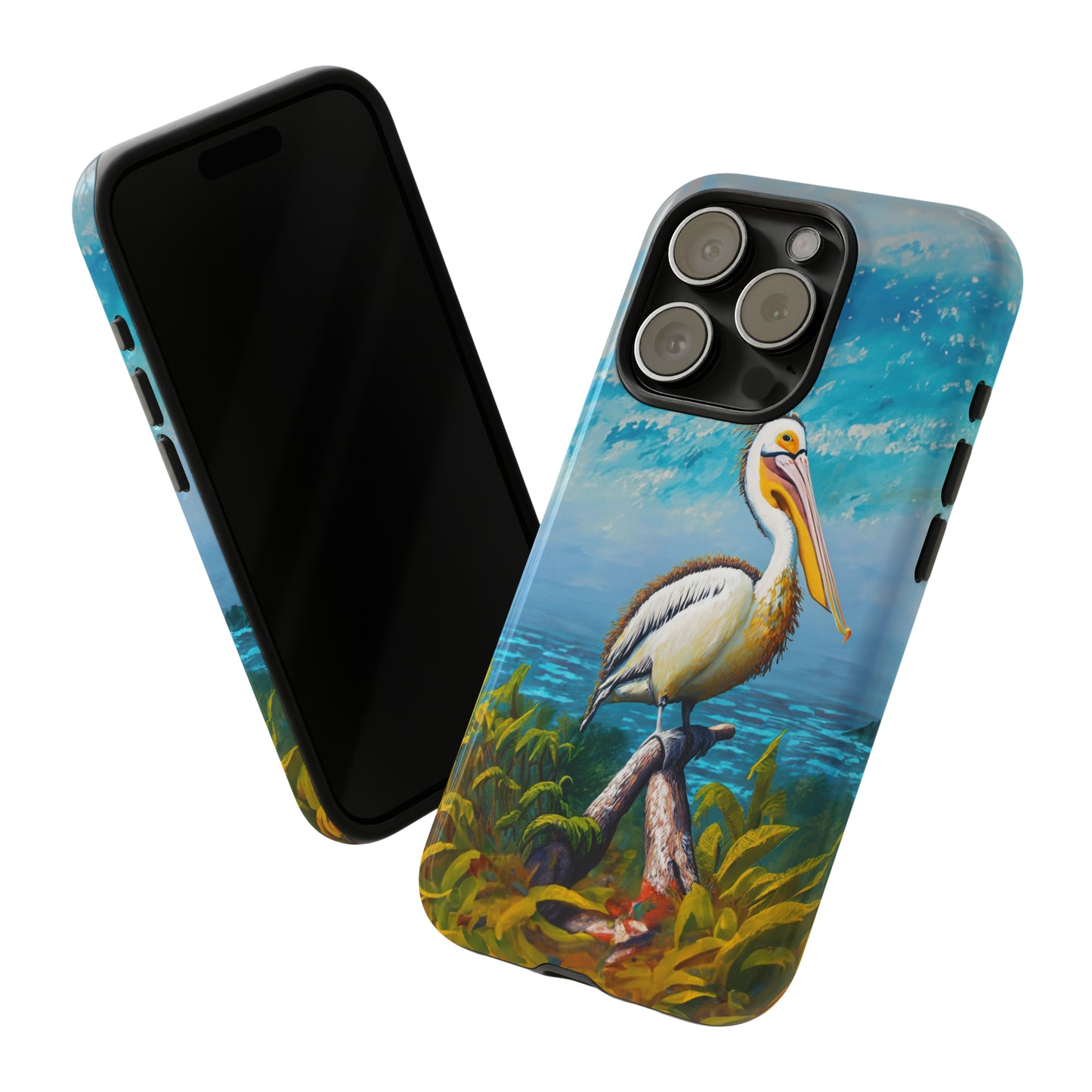 Nature's Guardian: Pelican Edition Tough Phone Case