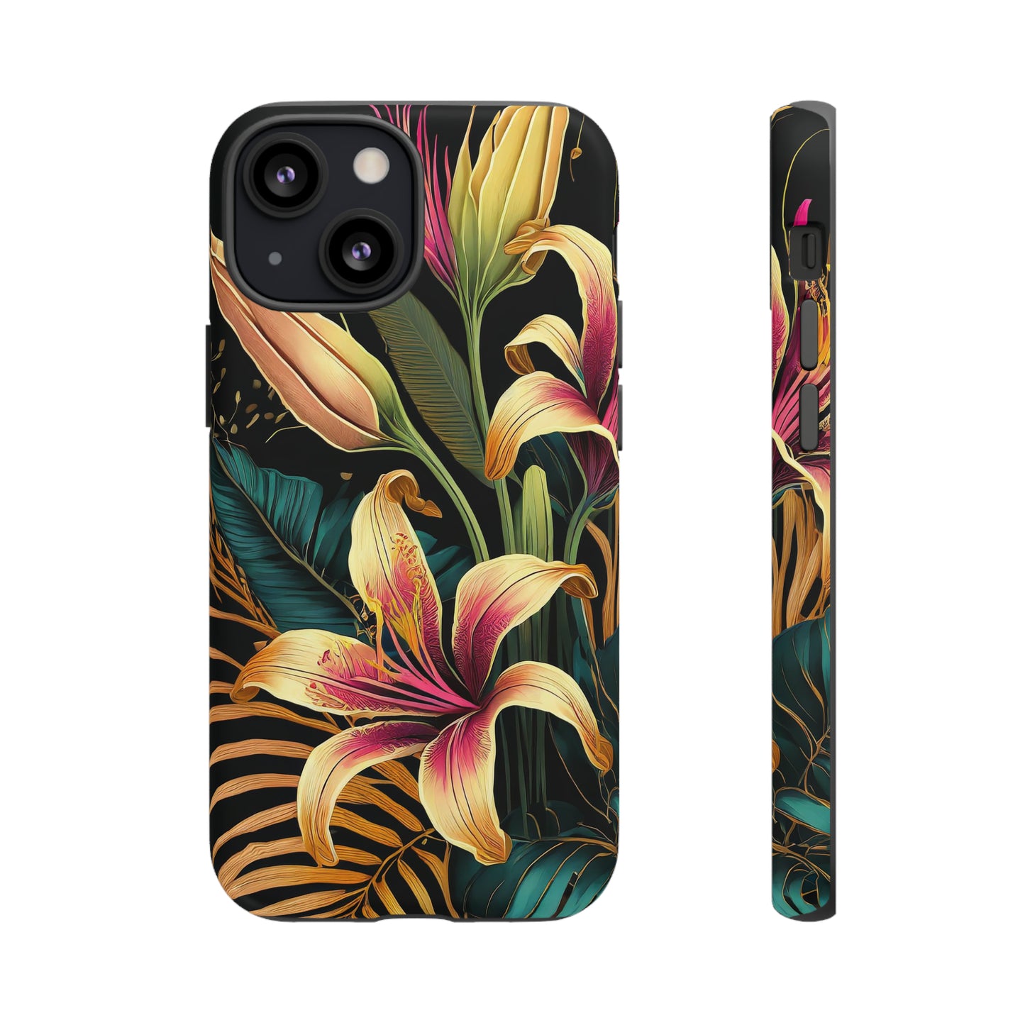 Gilded Blooms: Jimmy Reefs Tropical Elegance Case