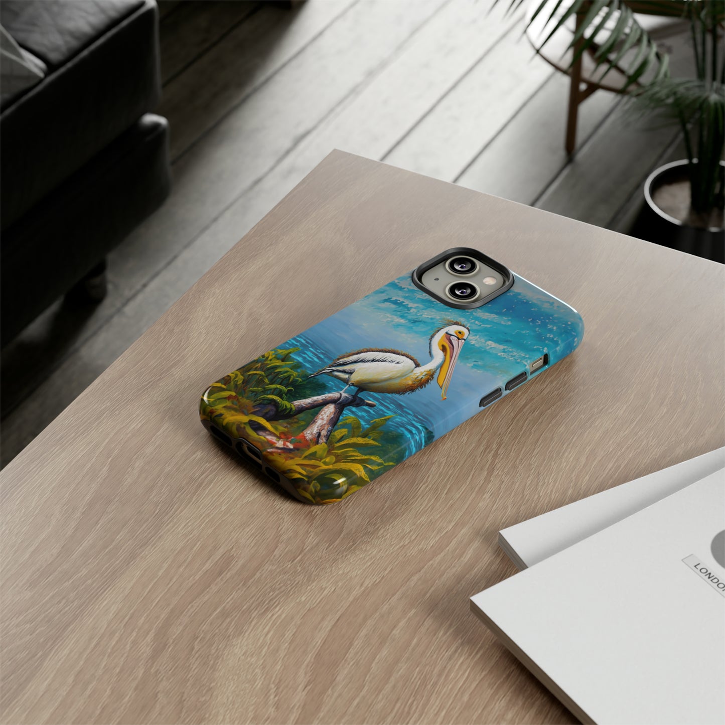 Nature's Guardian: Pelican Edition Tough Phone Case