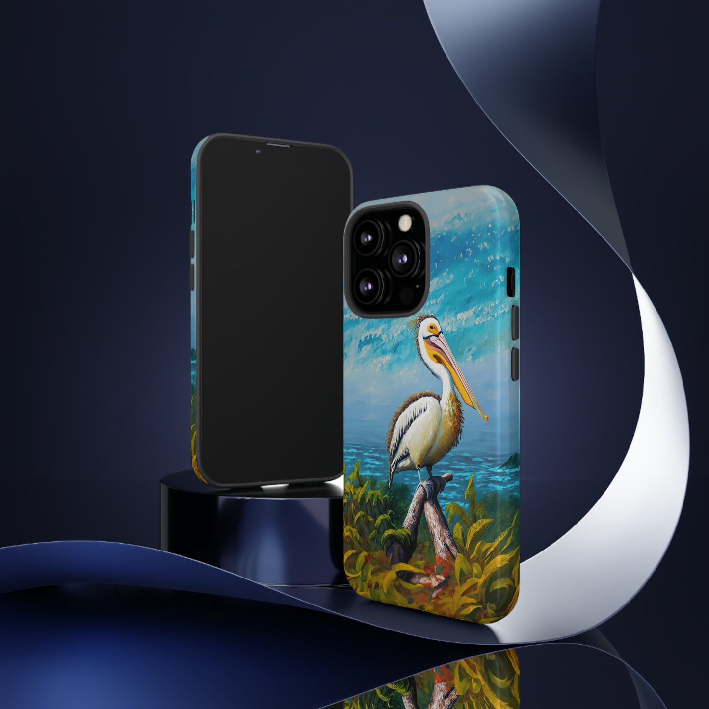 Nature's Guardian: Pelican Edition Tough Phone Case