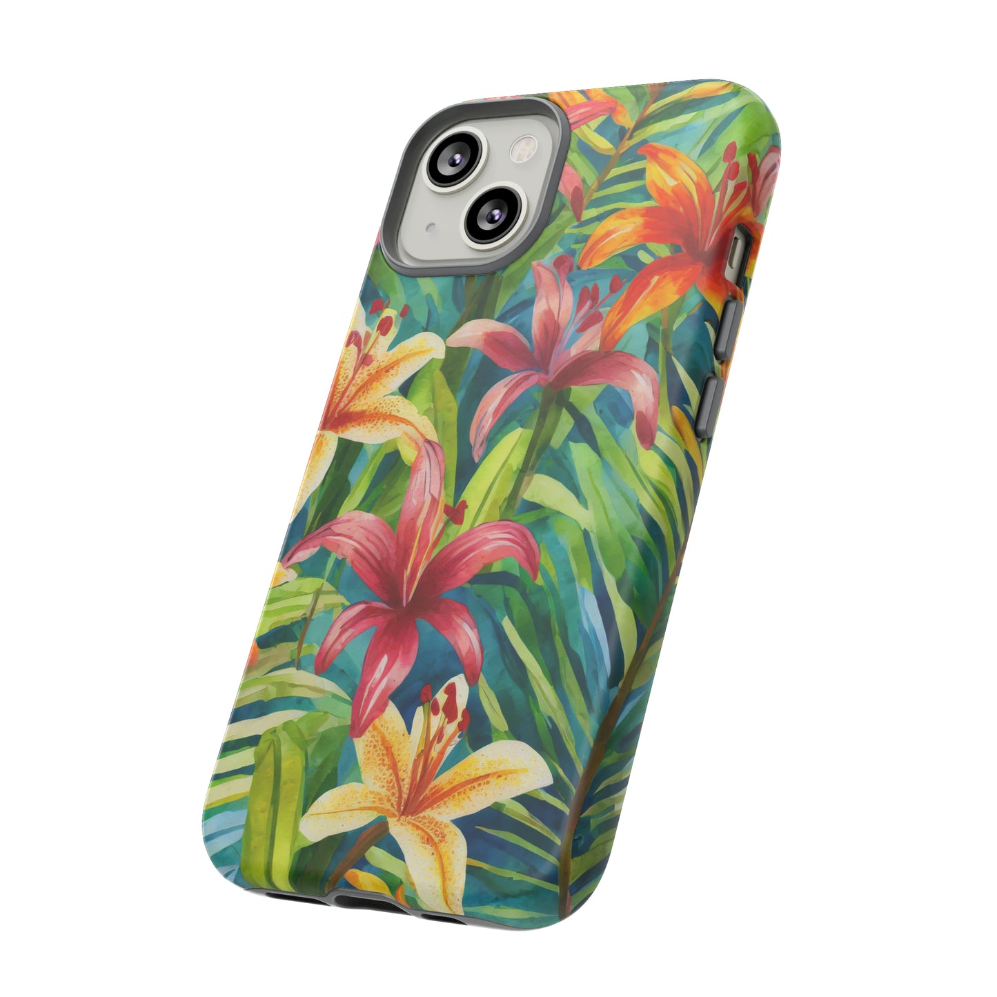 Rainforest Reverie: Jimmy Reefs Tropical Bloom Tough Case
