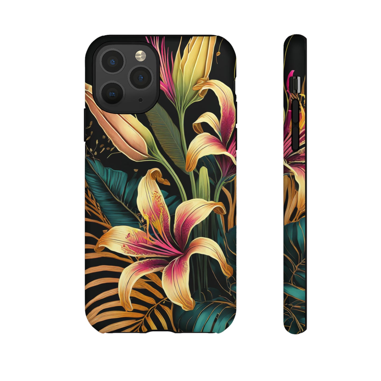 Gilded Blooms: Jimmy Reefs Tropical Elegance Case