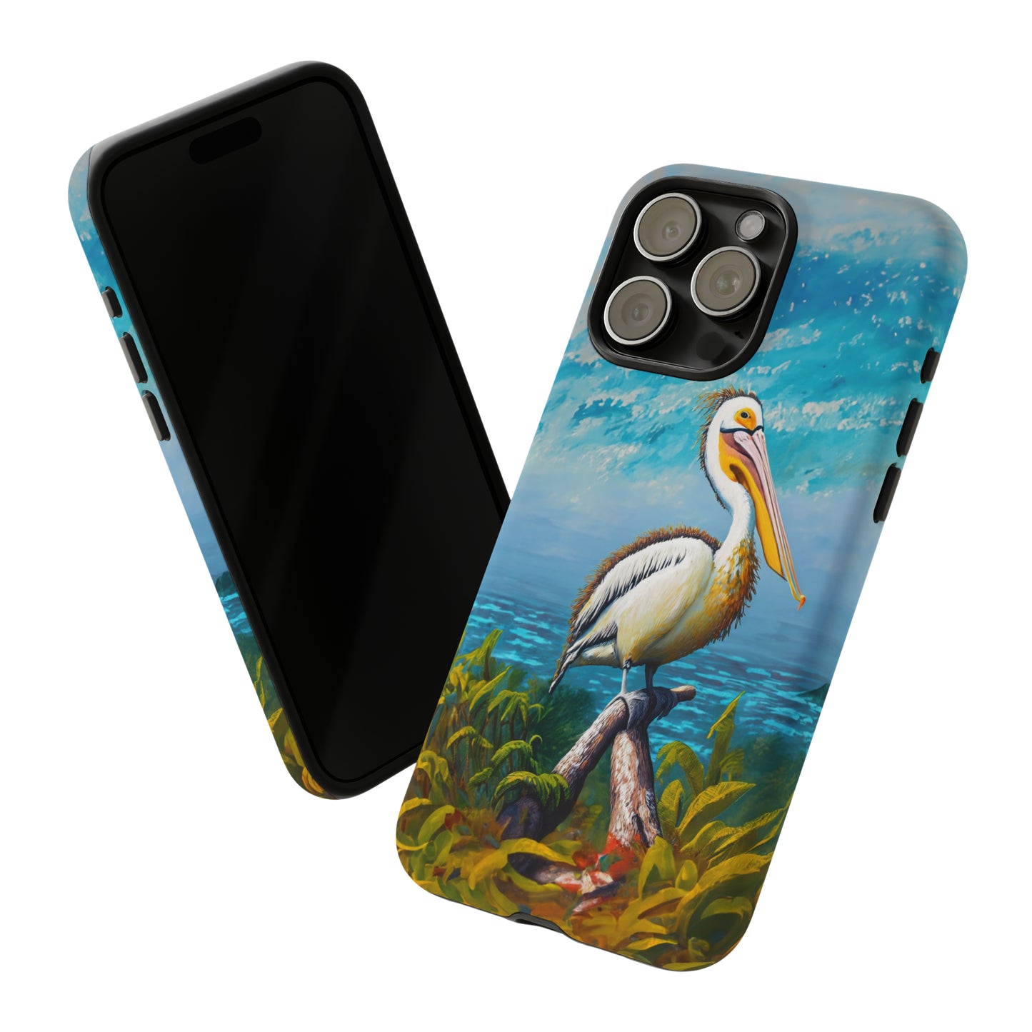 Nature's Guardian: Pelican Edition Tough Phone Case
