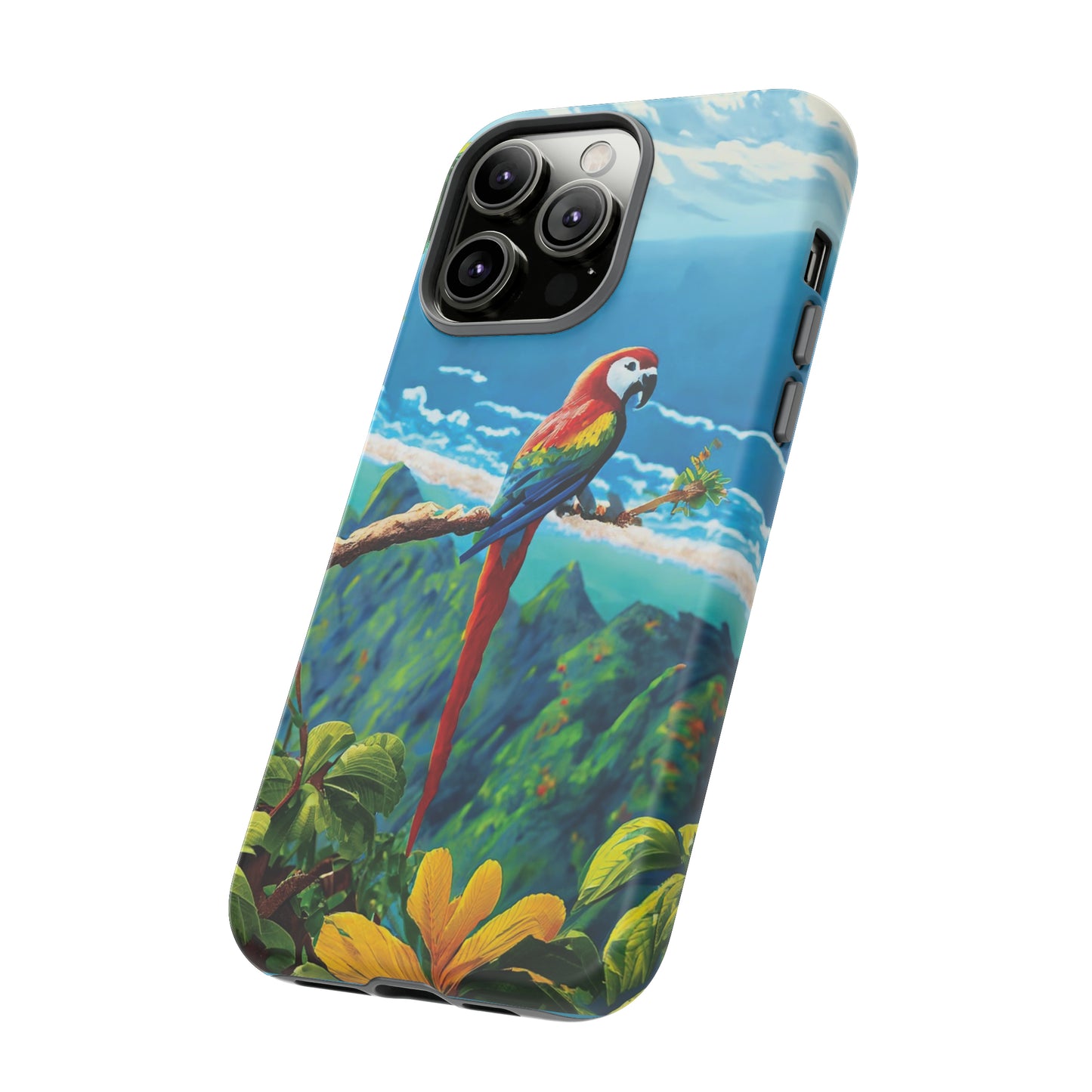 Tropical Guardian: Parrot Edition Phone Armor