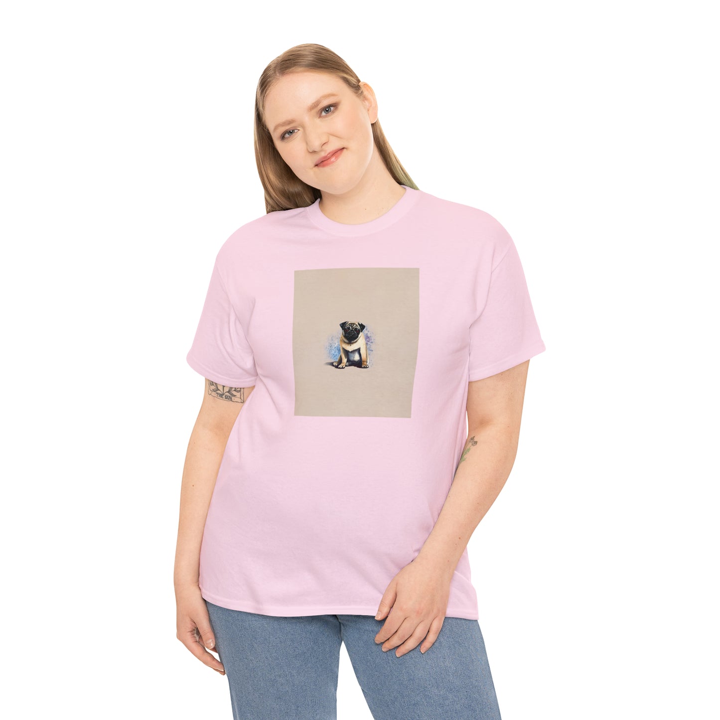 Pug Pals: Jimmy Reefs' Best Friend Tribute Heavy Cotton Tee