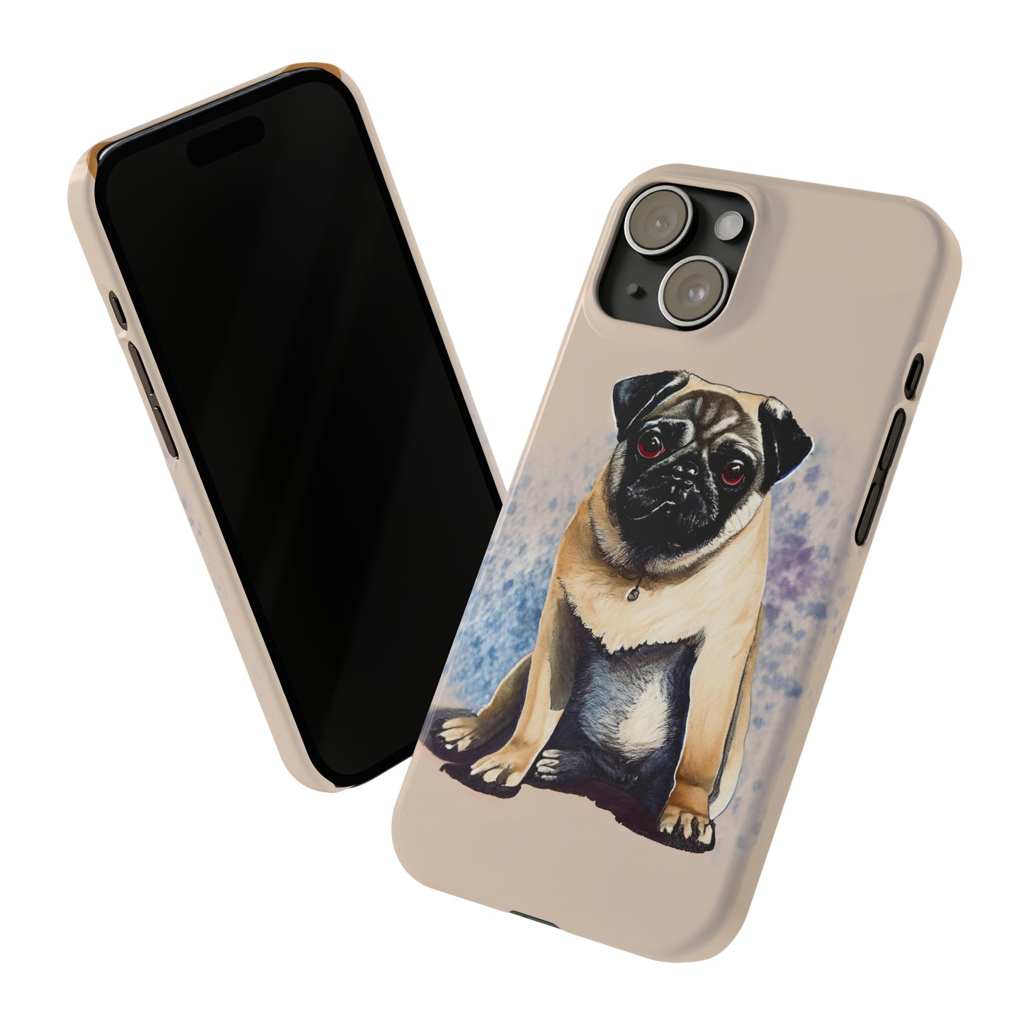 Pug Charm: Jimmy Reefs Slim Pug Edition Case