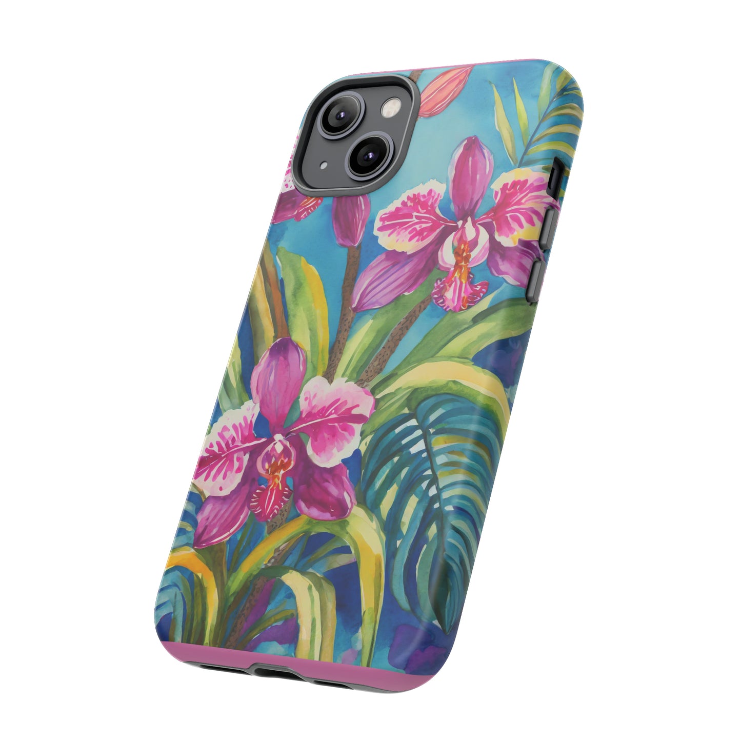 Orchid Dreams: Jimmy Reefs Pink Phalaenopsis Tough Case