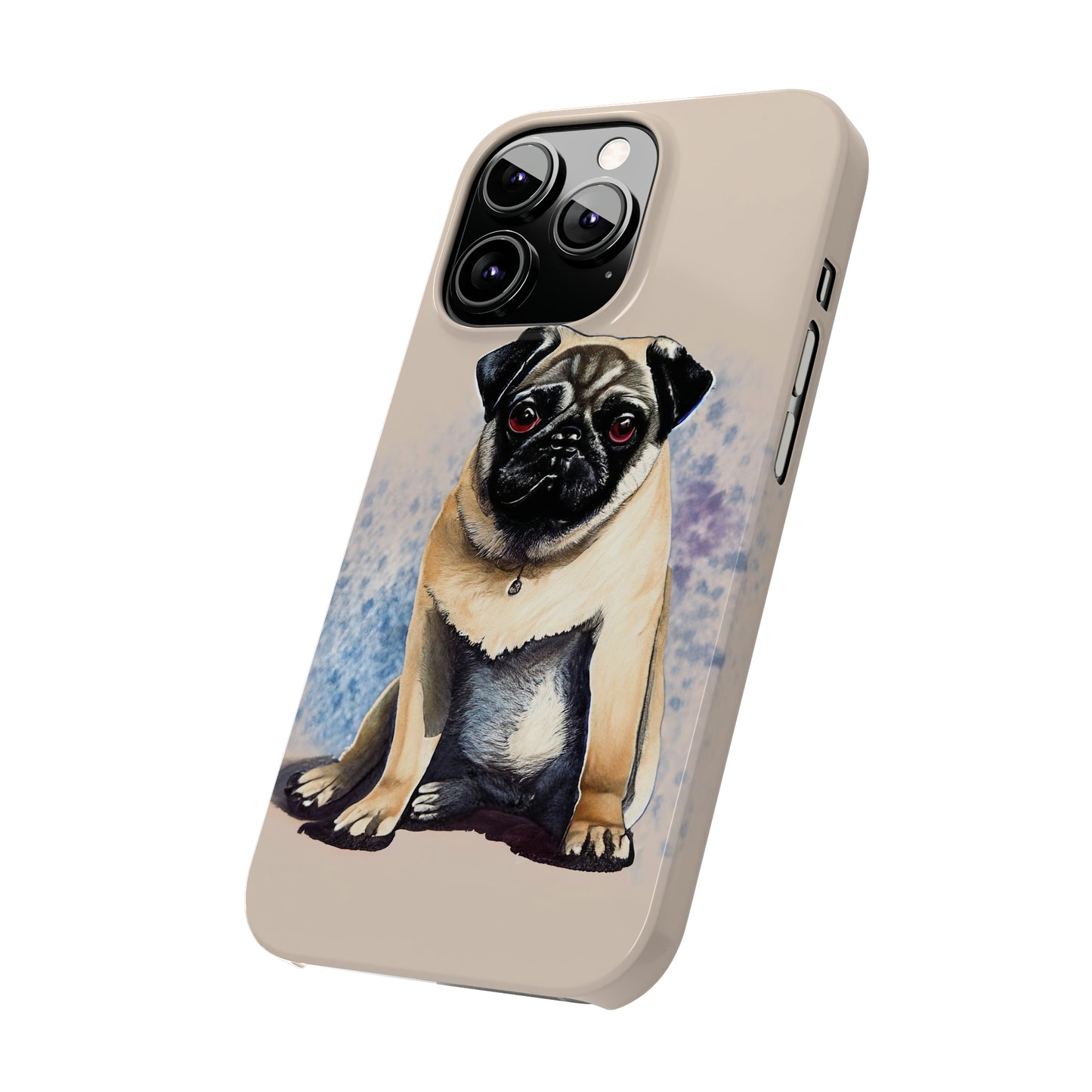 Pug Charm: Jimmy Reefs Slim Pug Edition Case