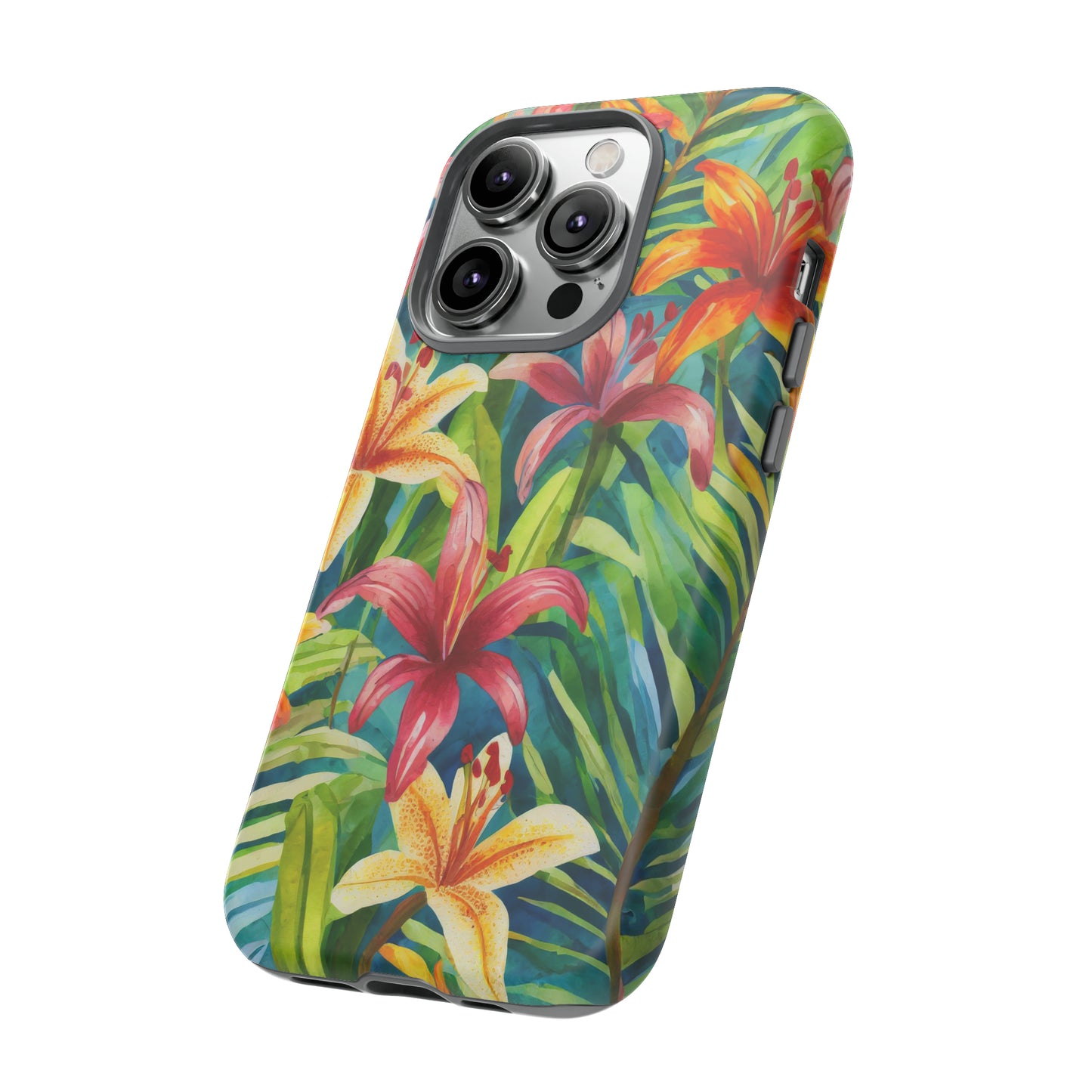 Rainforest Reverie: Jimmy Reefs Tropical Bloom Tough Case