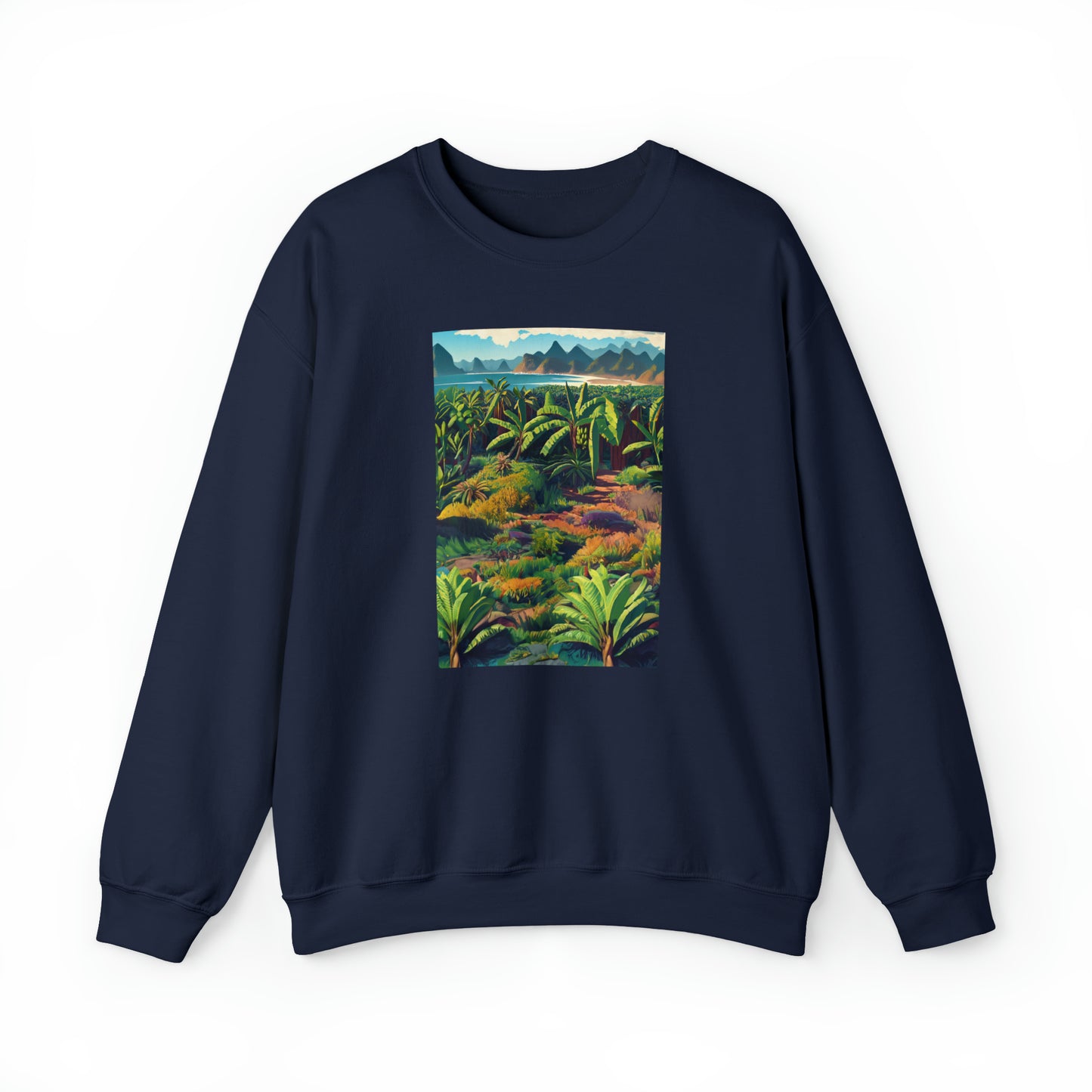 Tropicana Harvest: Banana Plantation Edition Unisex Heavy Blend™ Crewneck Sweatshirt