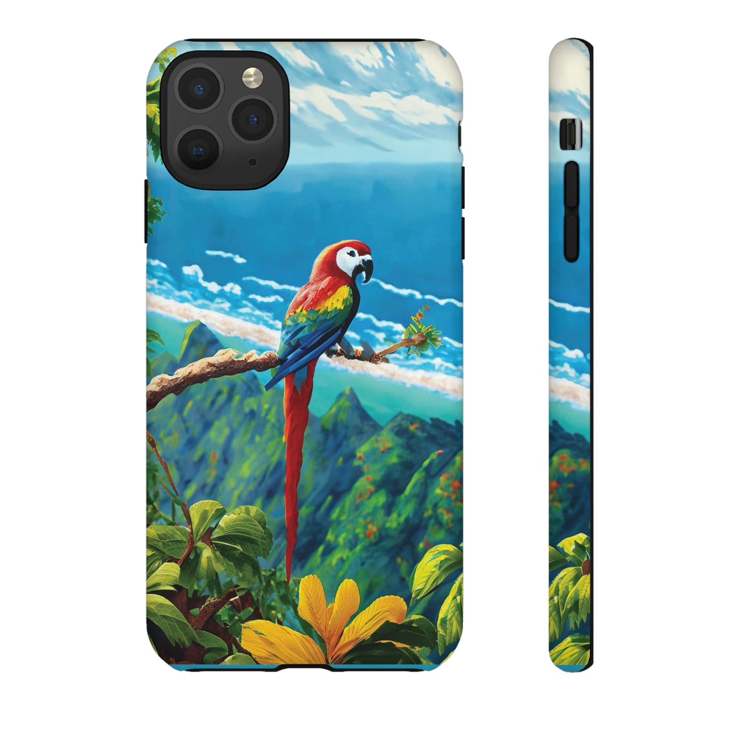 Tropical Guardian: Parrot Edition Phone Armor