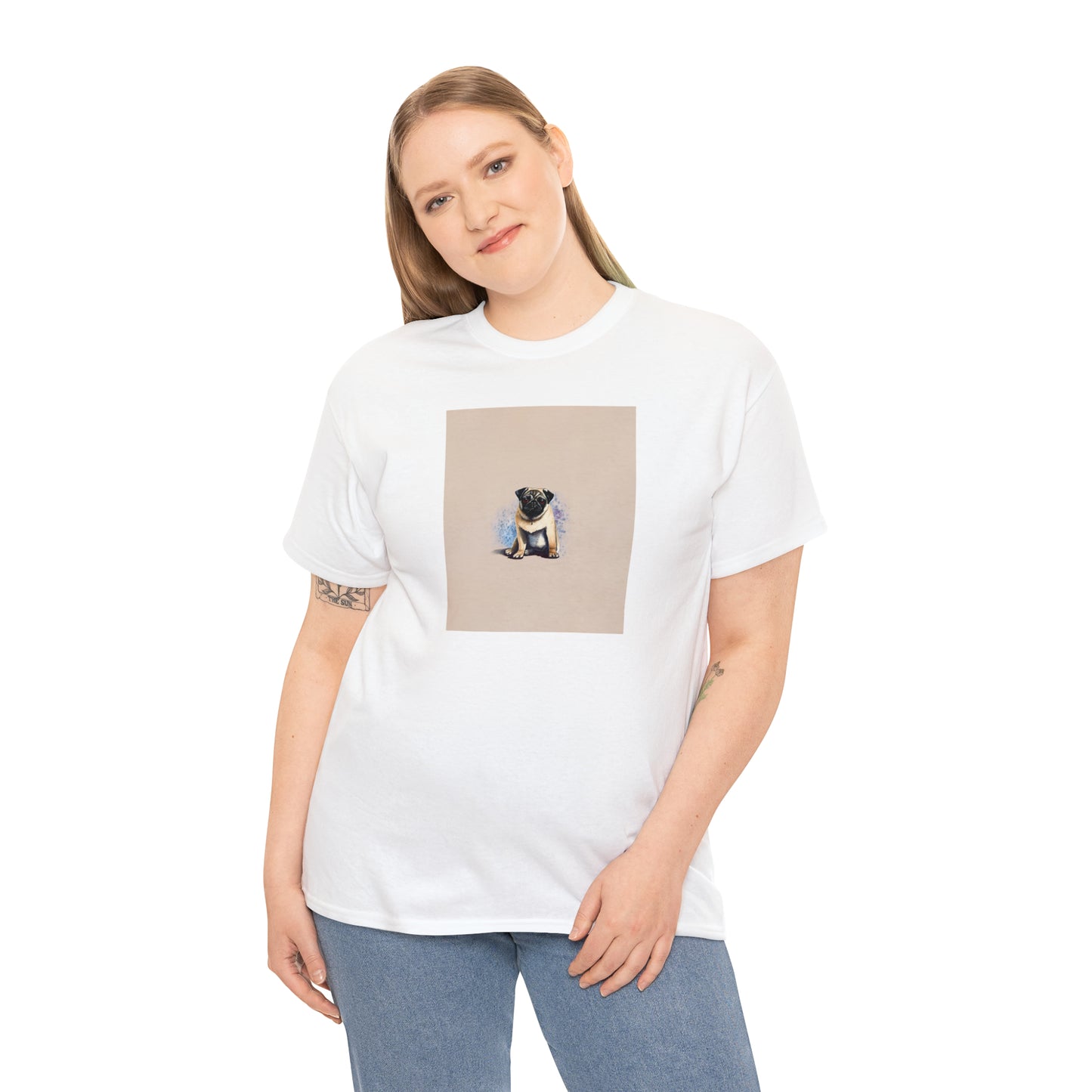 Pug Pals: Jimmy Reefs' Best Friend Tribute Heavy Cotton Tee