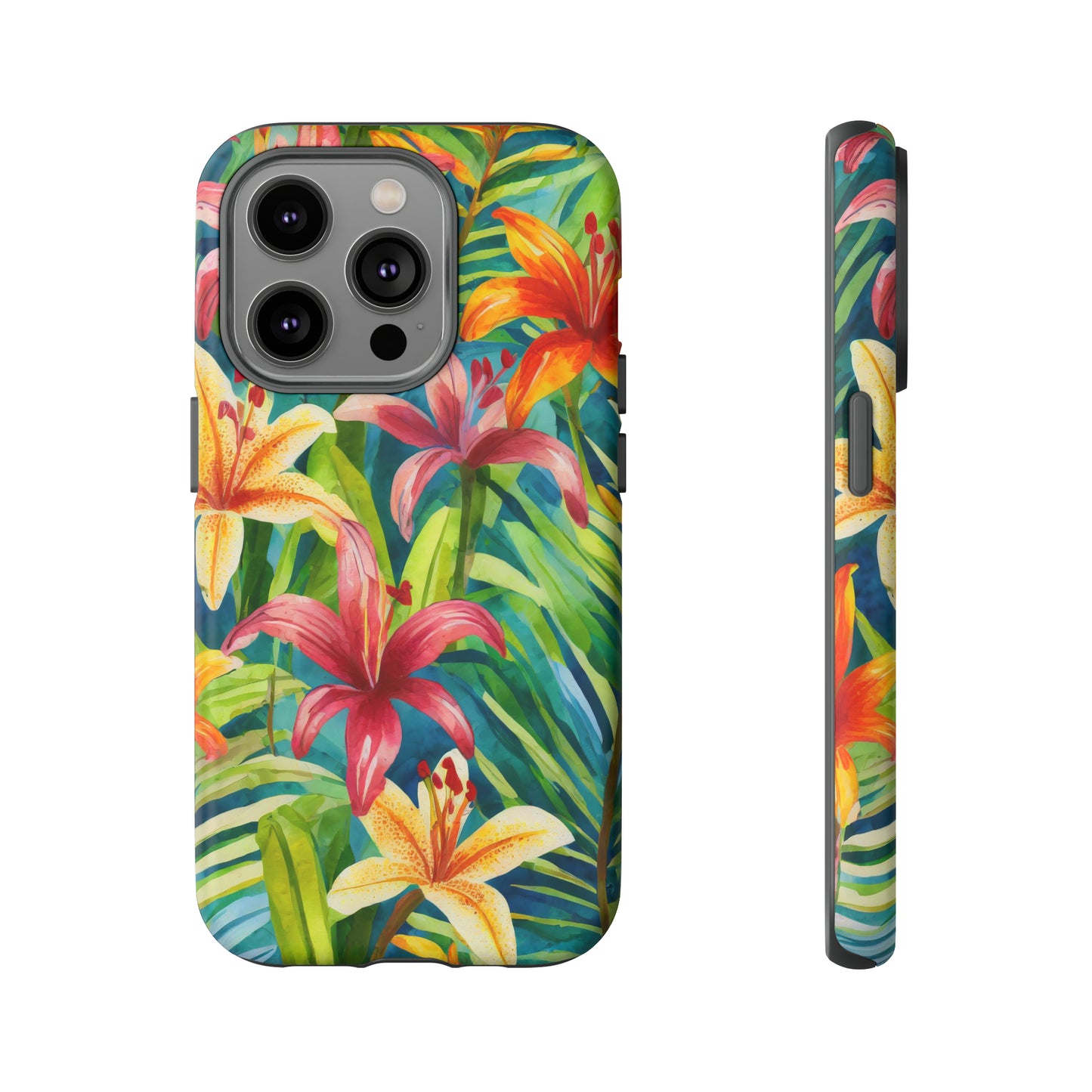 Rainforest Reverie: Jimmy Reefs Tropical Bloom Tough Case